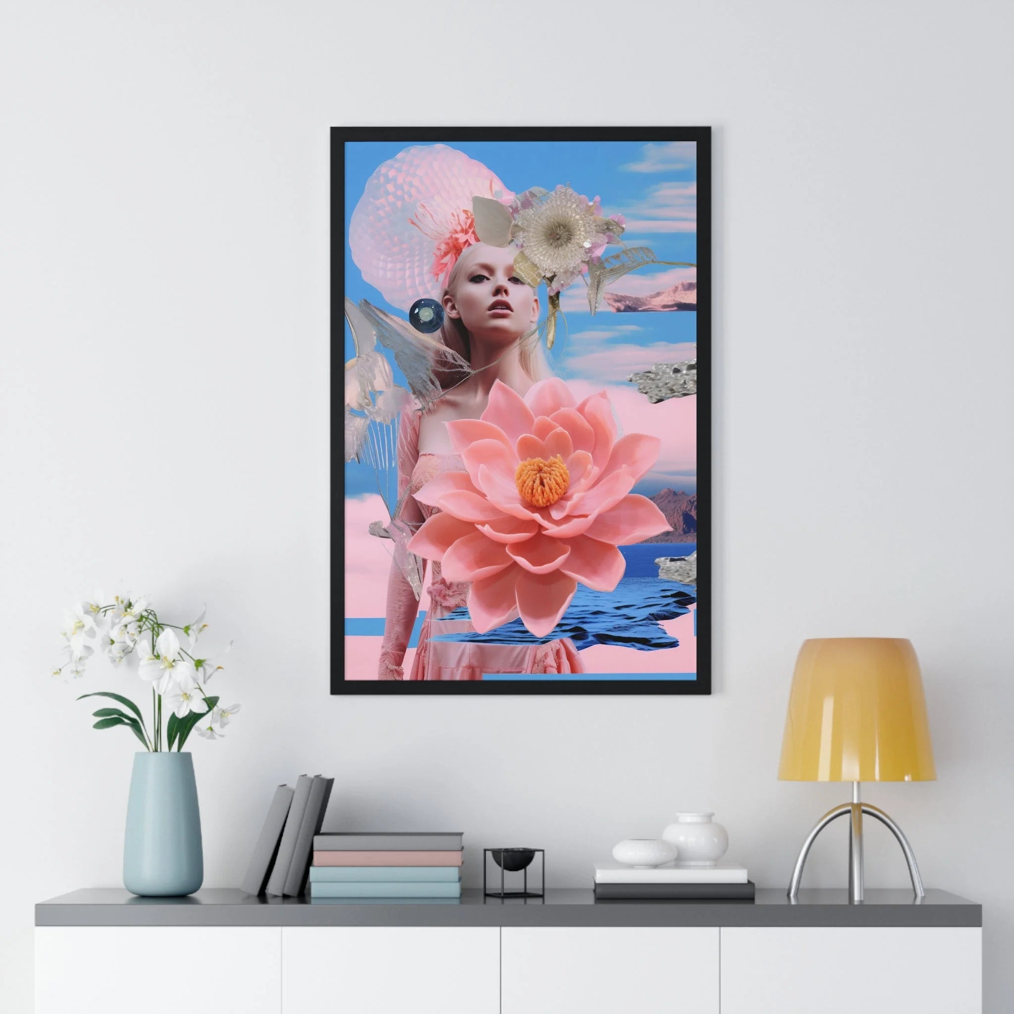 Buy The Best By Artsulli x Color Printify - Vertical Framed Poster - 2025