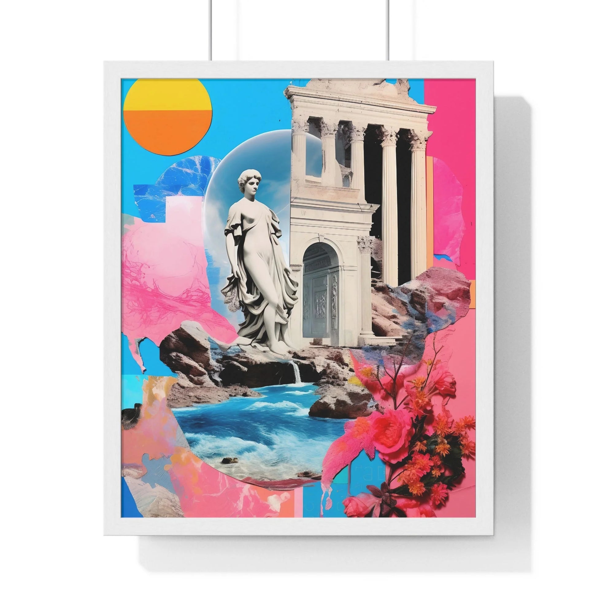 Buy The Best By Artsulli x Color Printify - Vertical Framed Poster - 2025