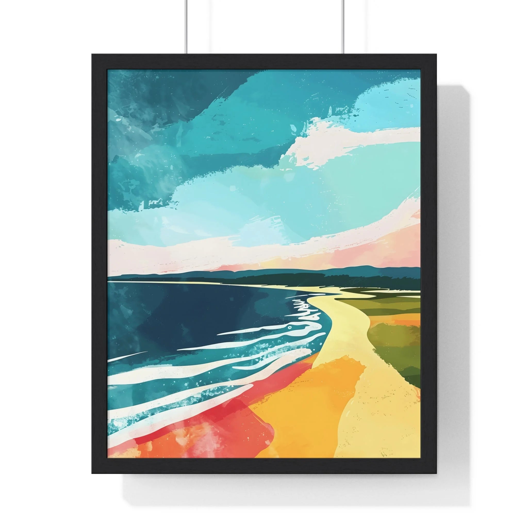 Buy The Best By Artsulli x Color Printify - Vertical Framed Poster - 2025