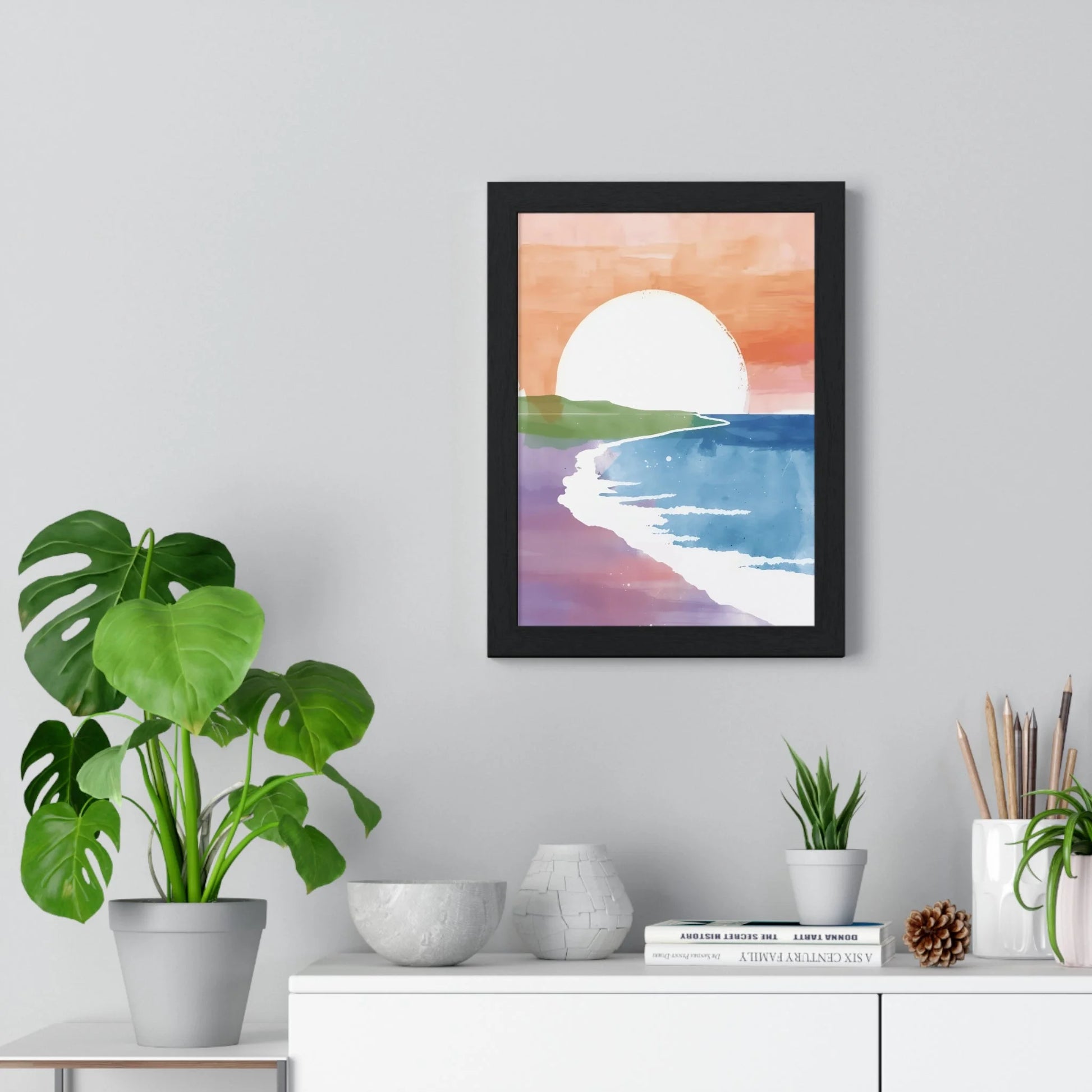 Buy The Best By Artsulli x Color Printify - Vertical Framed Poster - 2025