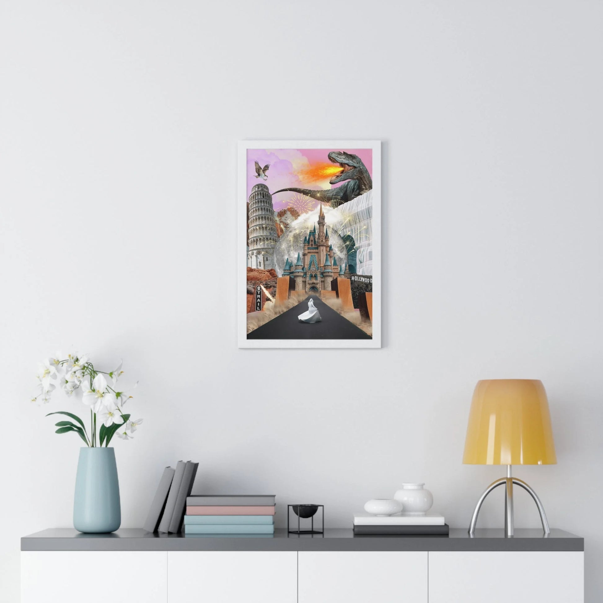 Buy The Best By Artsulli x Color Printify - Vertical Framed Poster - 2025