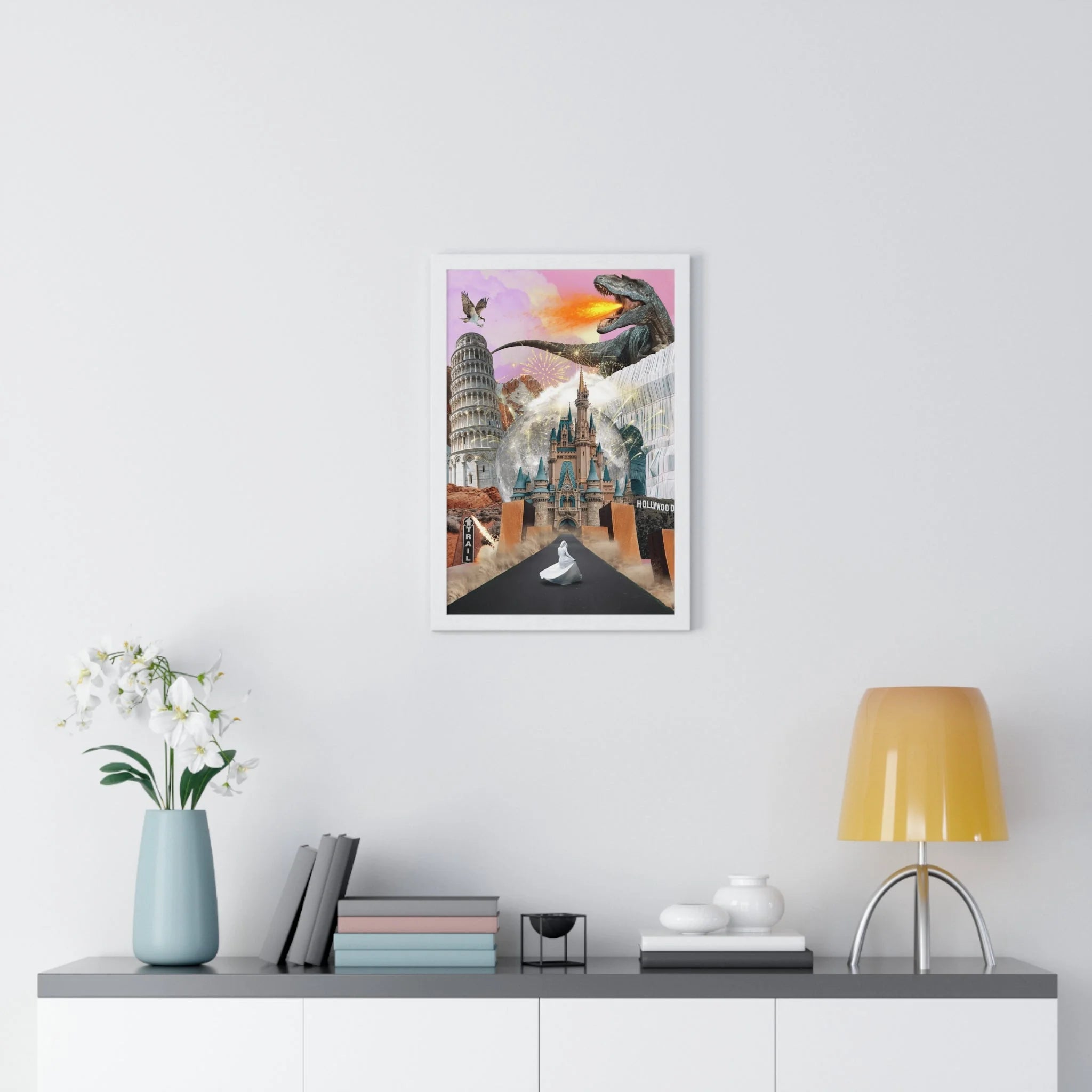 Buy The Best By Artsulli x Color Printify - Vertical Framed Poster - 2025