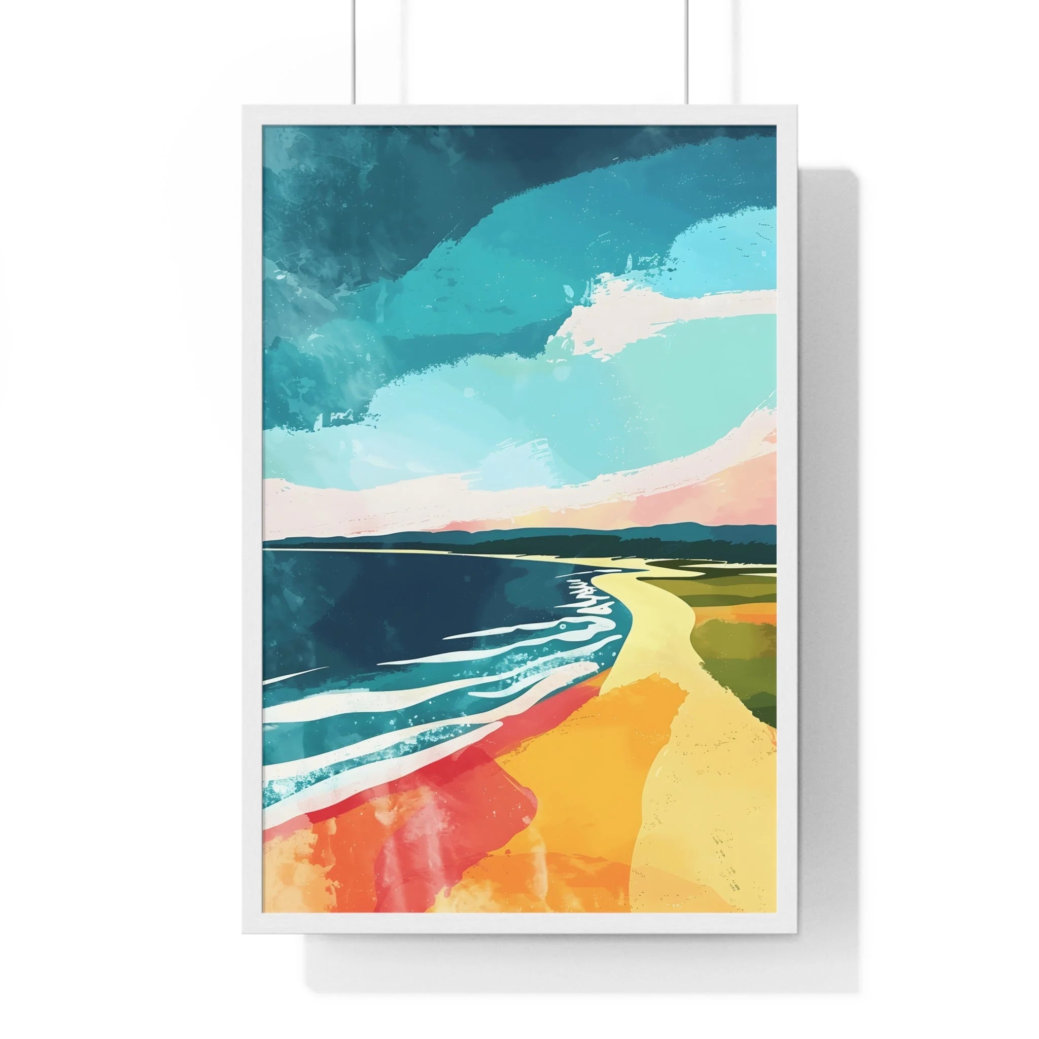 Buy The Best By Artsulli x Color Printify - Vertical Framed Poster - 2025