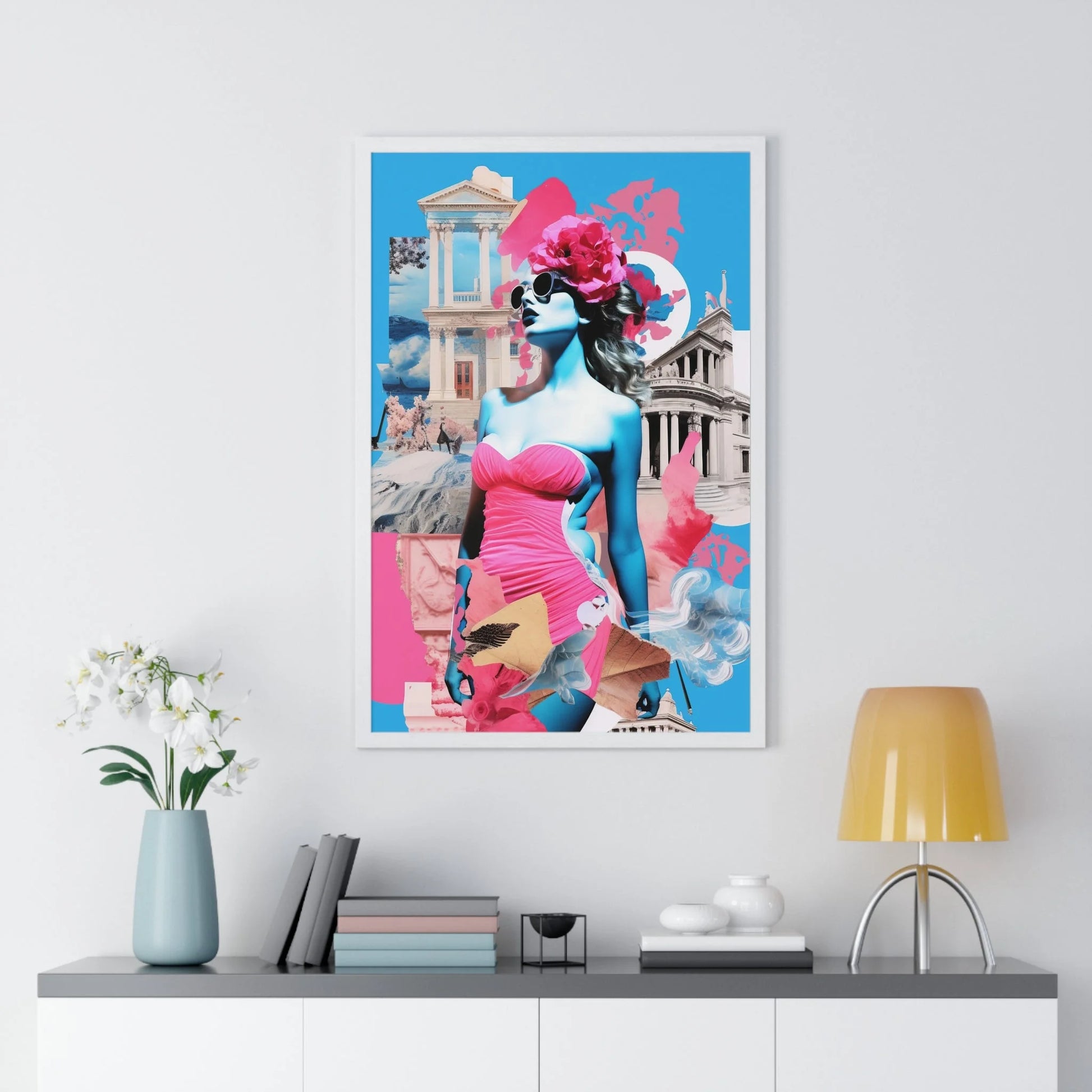 Buy The Best By Artsulli x Color Printify - Vertical Framed Poster - 2025