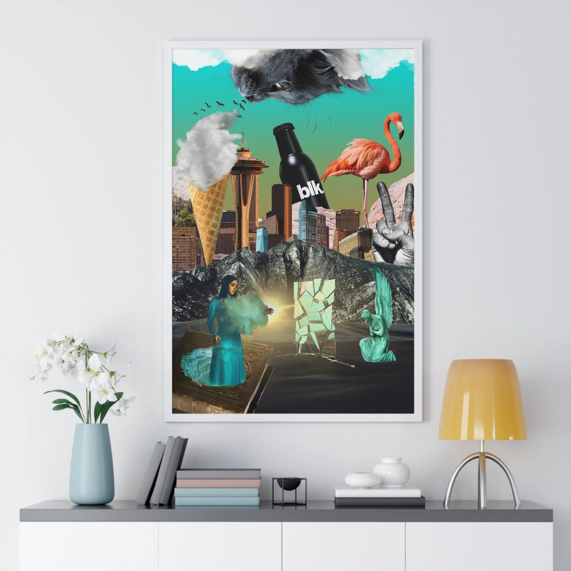 Buy The Best By Artsulli x Color Printify - Vertical Framed Poster - 2025