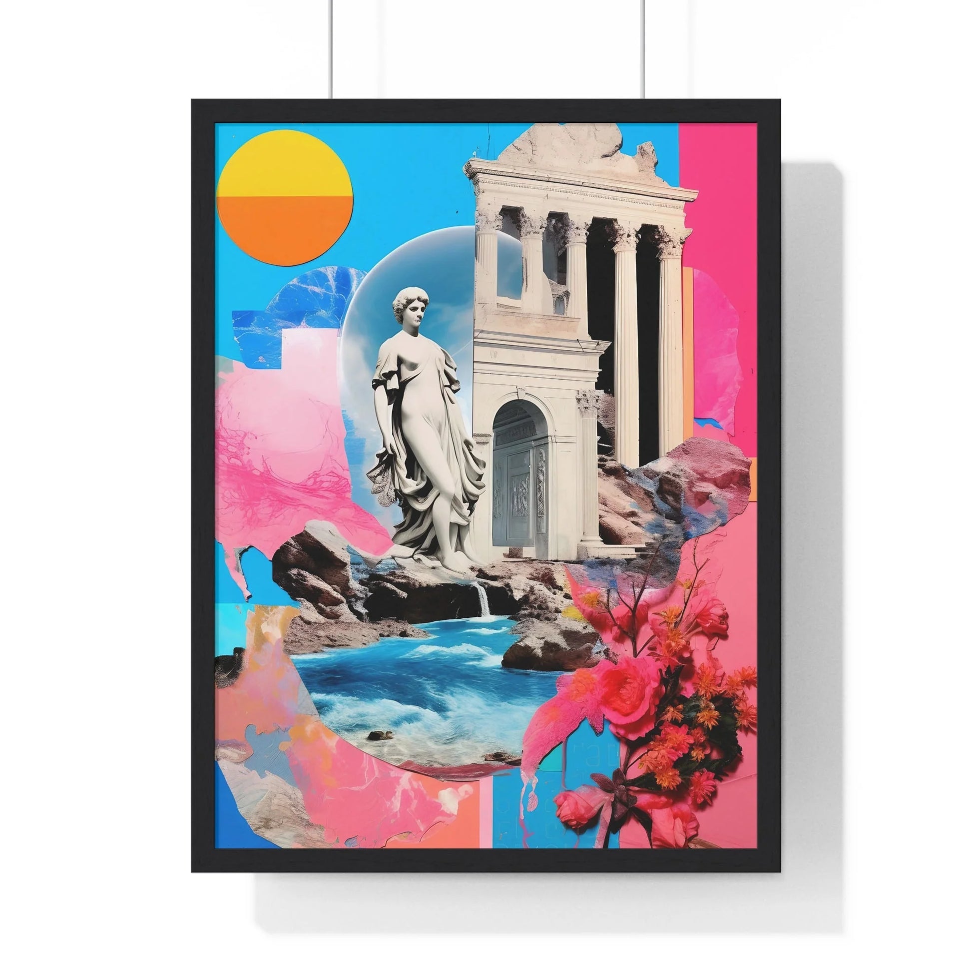 Buy The Best By Artsulli x Color Printify - Vertical Framed Poster - 2025