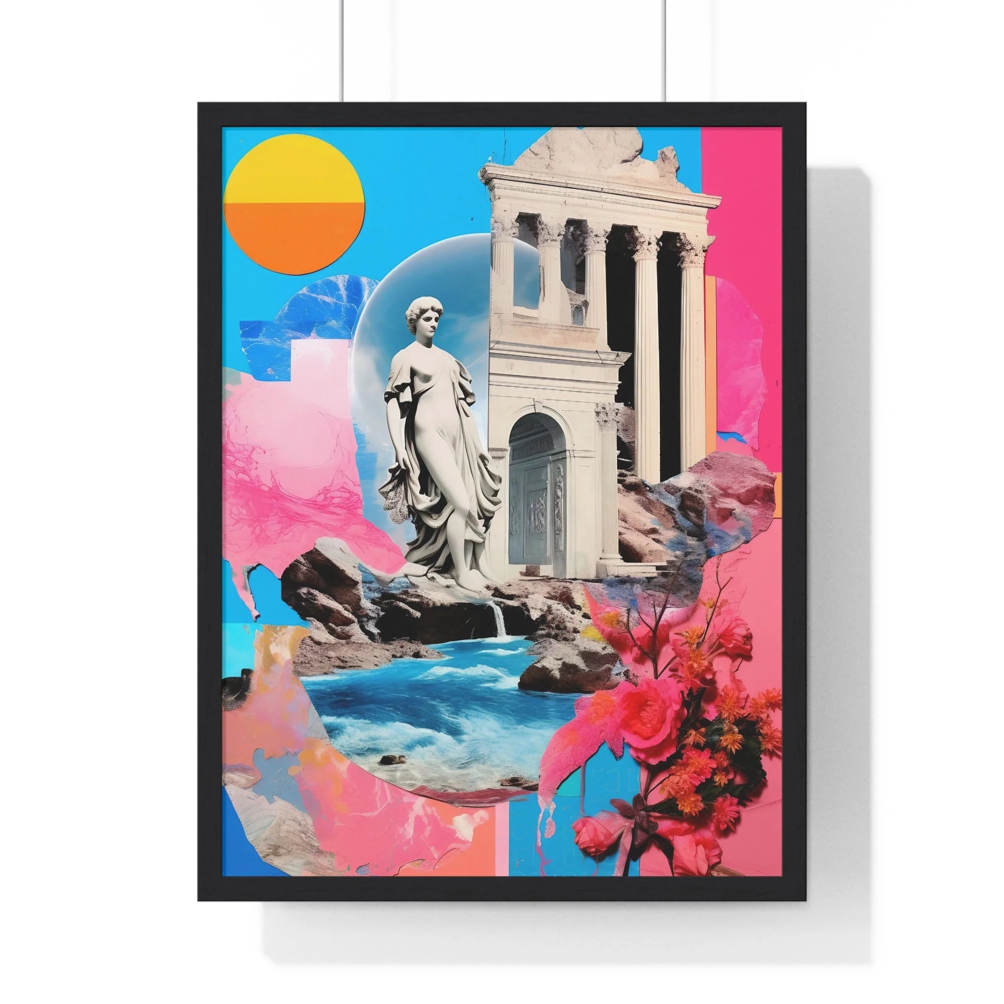 Buy The Best By Artsulli x Color Printify - Vertical Framed Poster - 2025