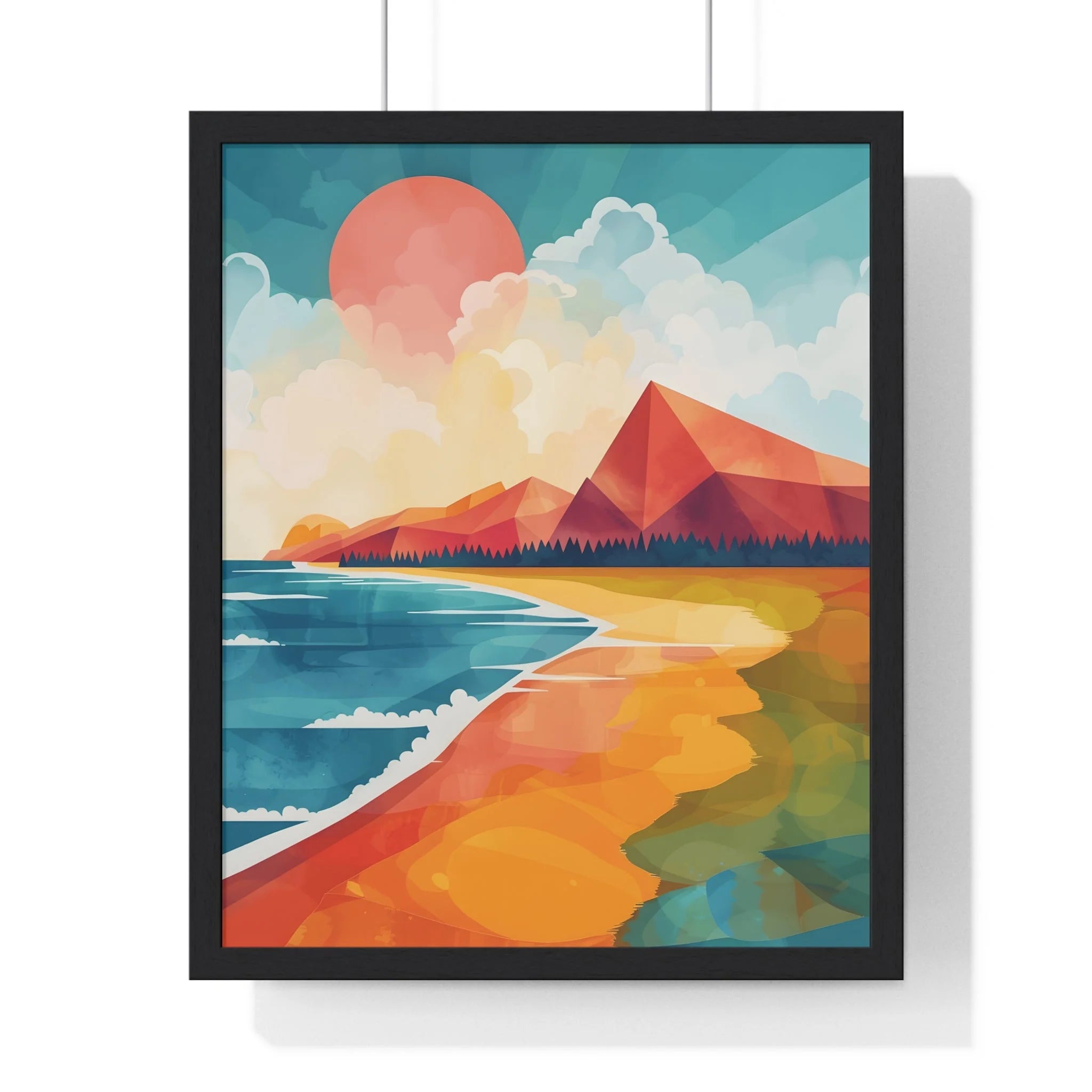 Buy The Best By Artsulli x Color Printify - Vertical Framed Poster - 2025