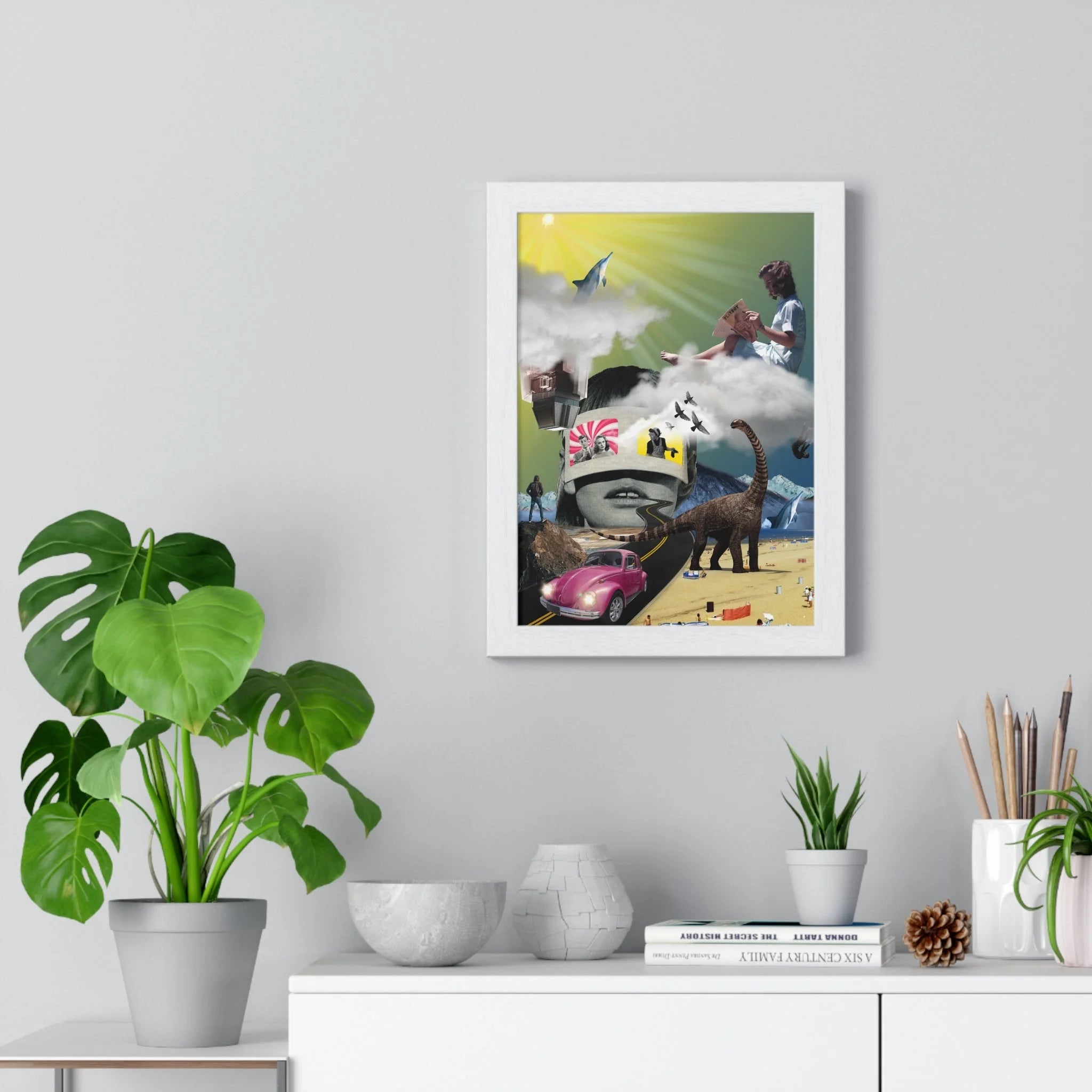 Buy The Best By Artsulli x Color Printify - Vertical Framed Poster - 2025