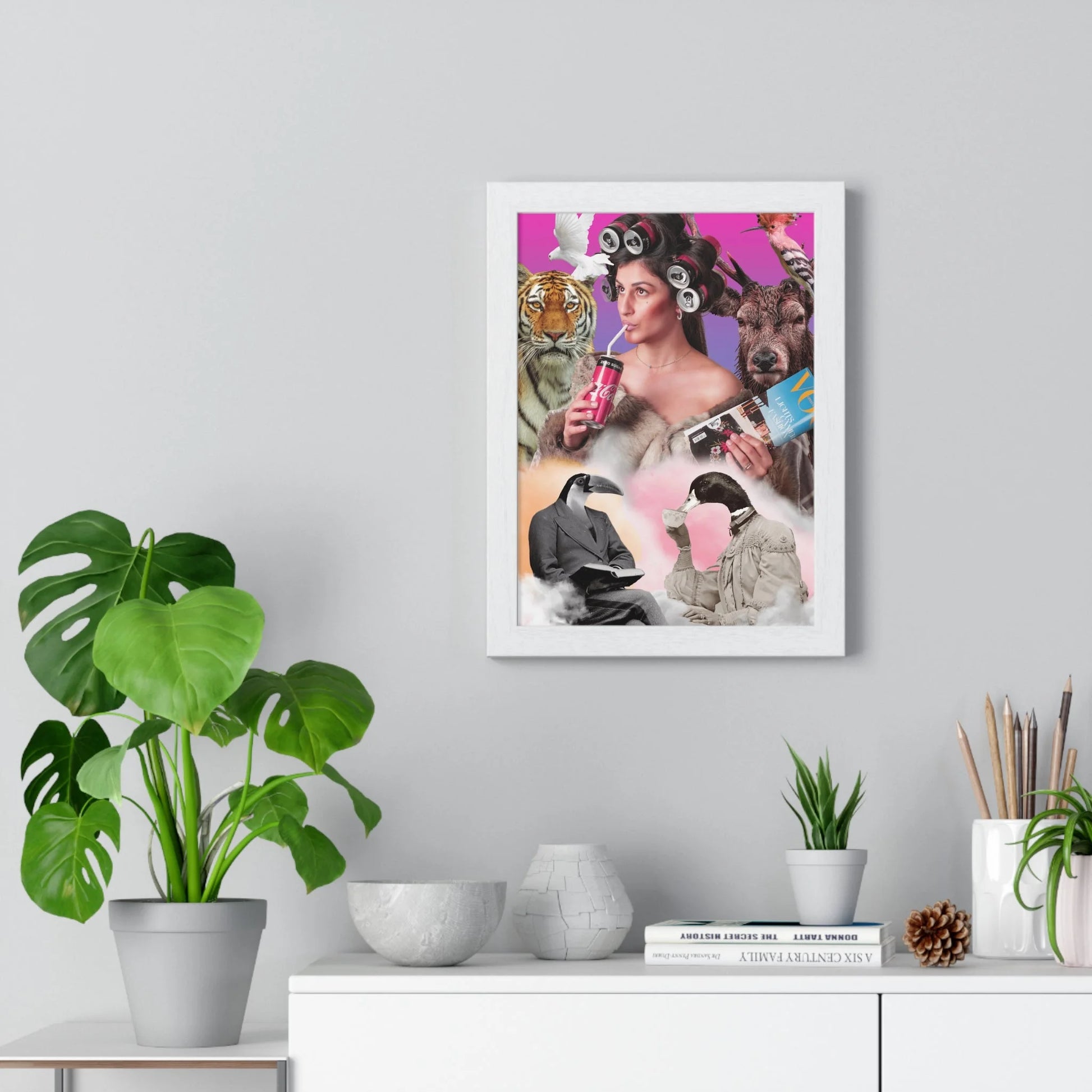 Buy The Best By Artsulli x Color Printify - Vertical Framed Poster - 2025