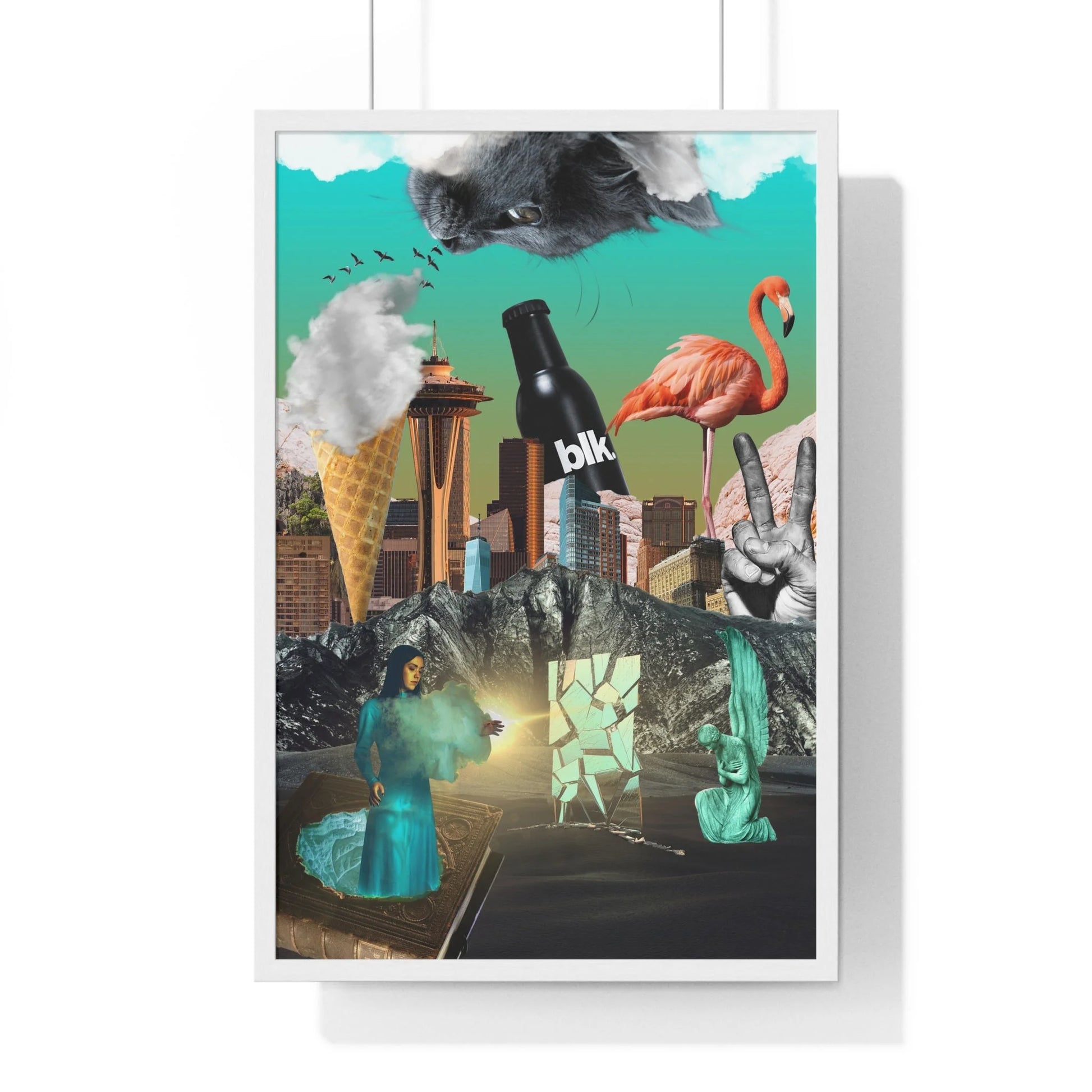 Buy The Best By Artsulli x Color Printify - Vertical Framed Poster - 2025