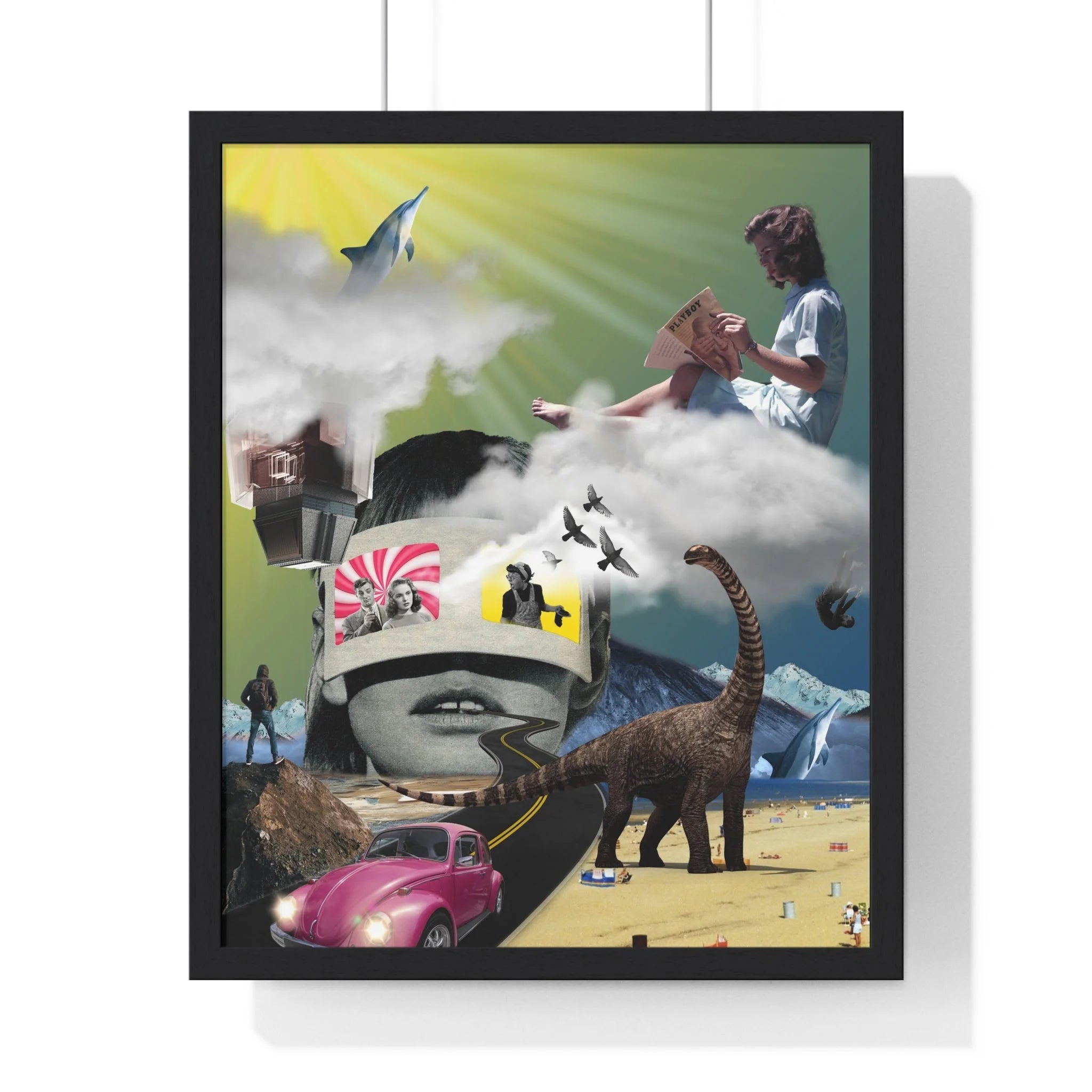 Buy The Best By Artsulli x Color Printify - Vertical Framed Poster - 2025