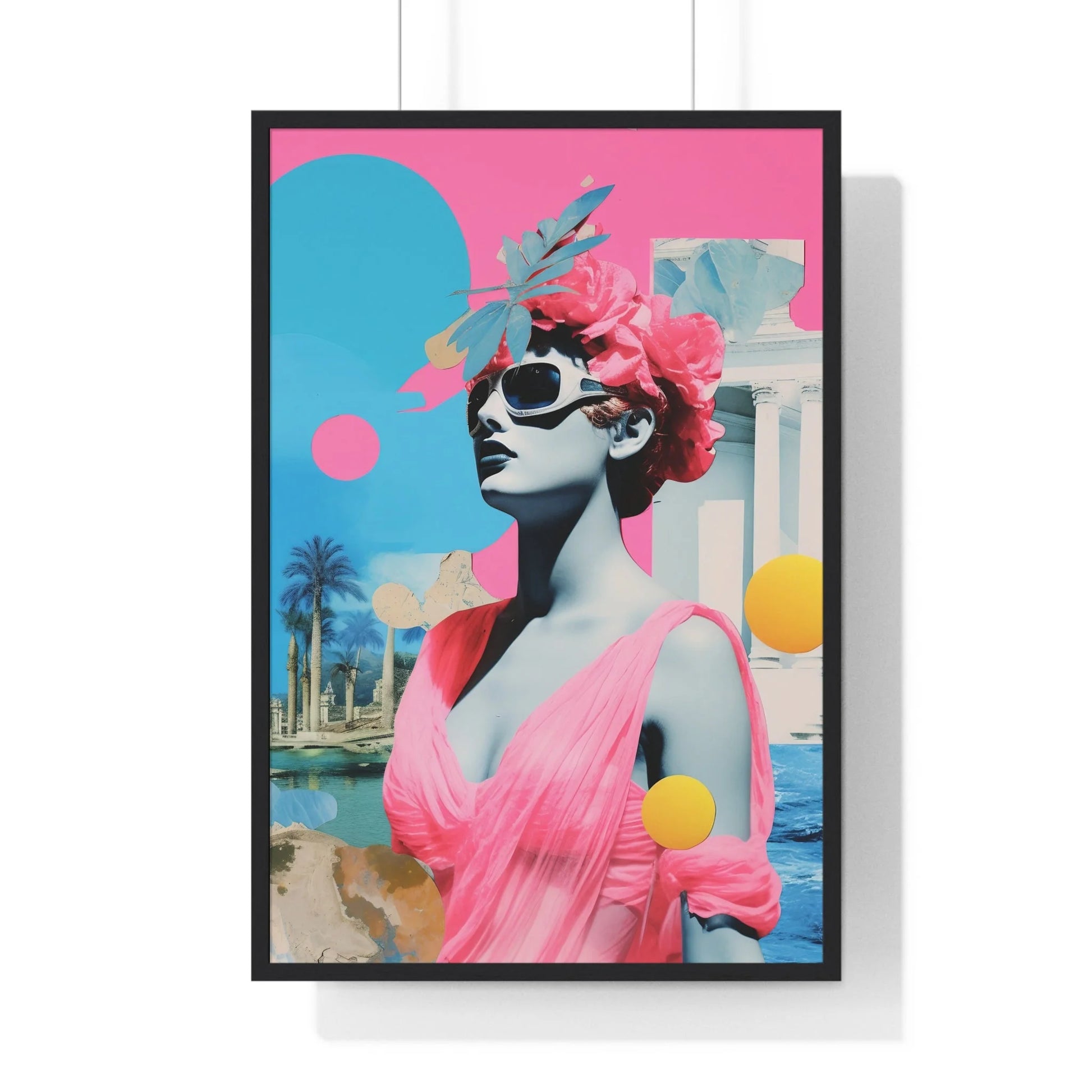 Buy The Best By Artsulli x Color Printify - Vertical Framed Poster - 2025