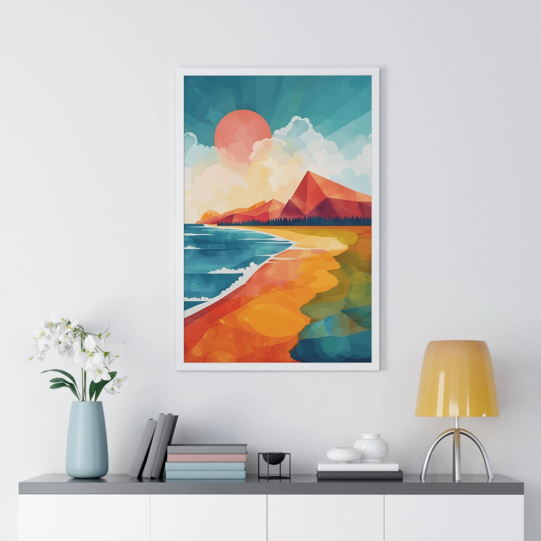 Buy The Best By Artsulli x Color Printify - Vertical Framed Poster - 2025