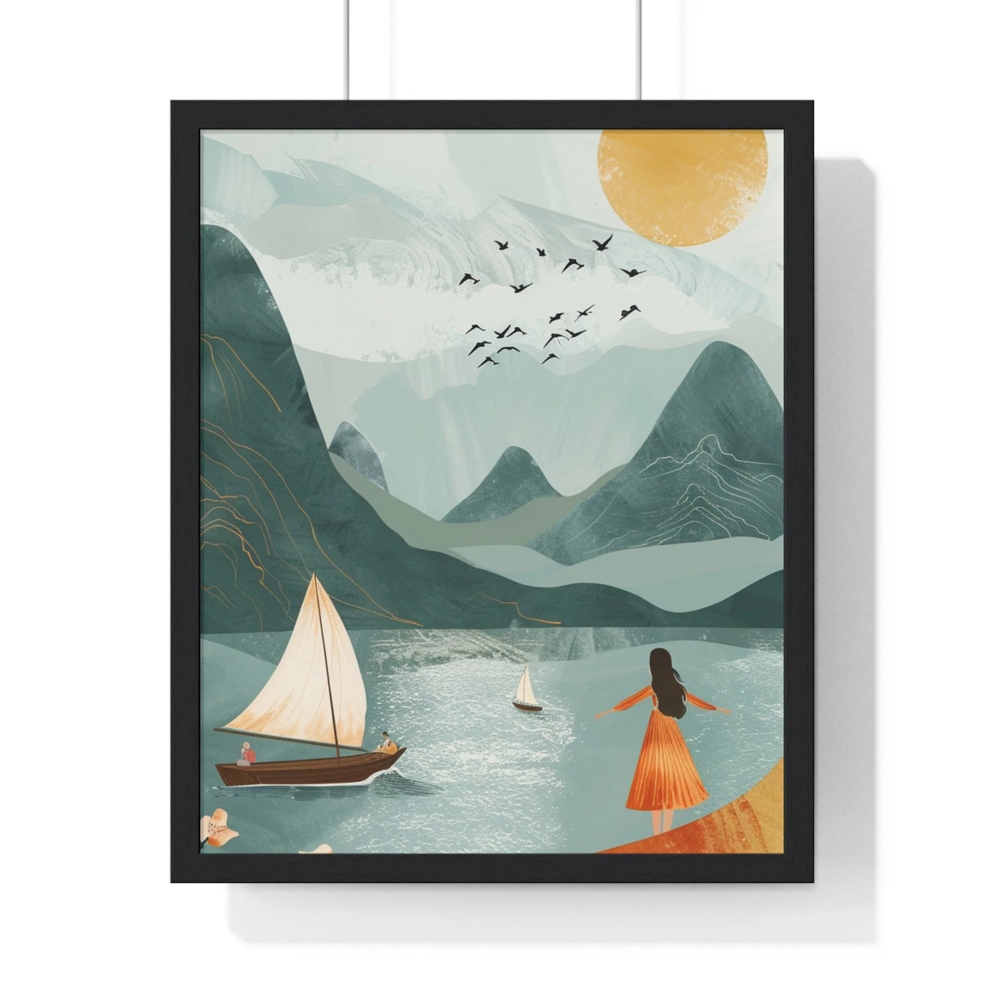 Buy The Best By Artsulli x Color Printify - Vertical Framed Poster - 2025