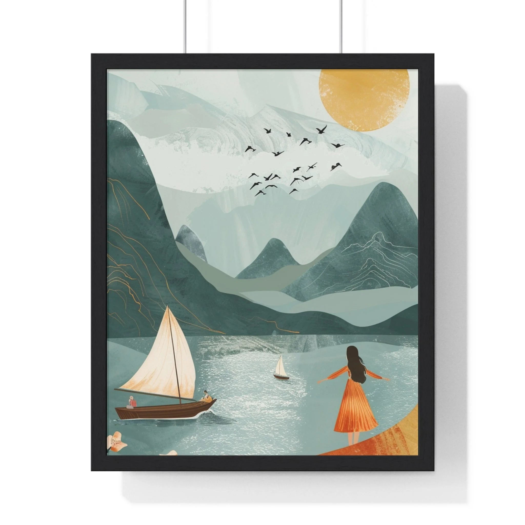 Buy The Best By Artsulli x Color Printify - Vertical Framed Poster - 2025