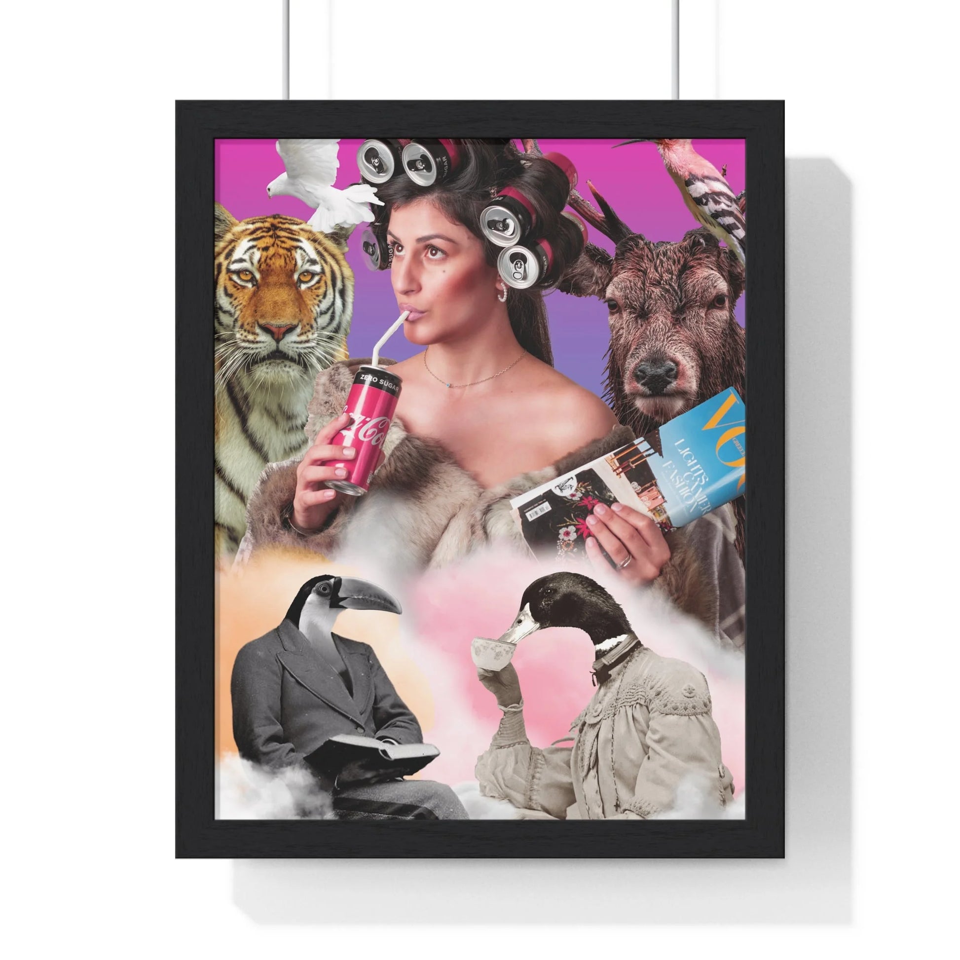 Buy The Best By Artsulli x Color Printify - Vertical Framed Poster - 2025