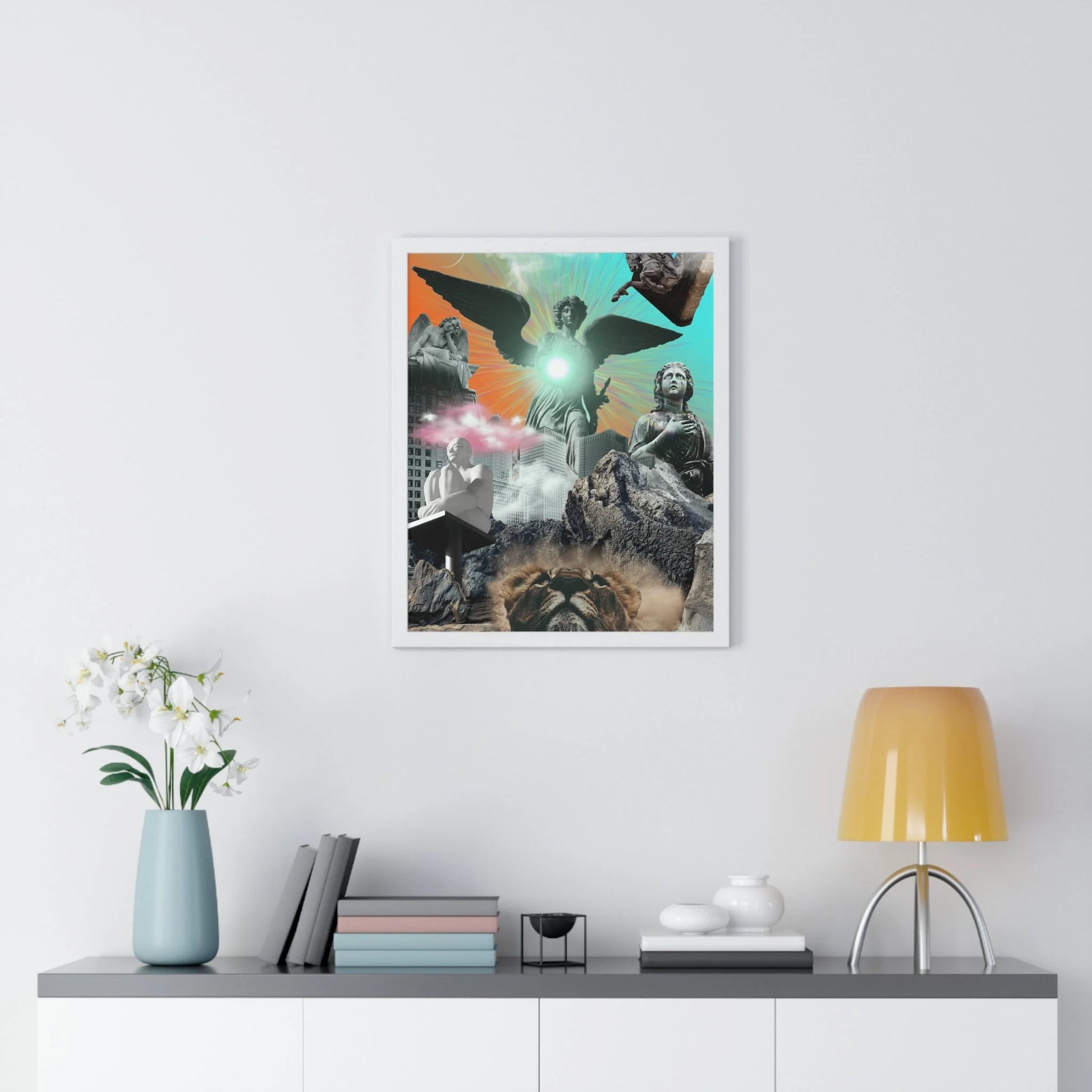Buy The Best By Artsulli x Color Printify - Vertical Framed Poster - 2025