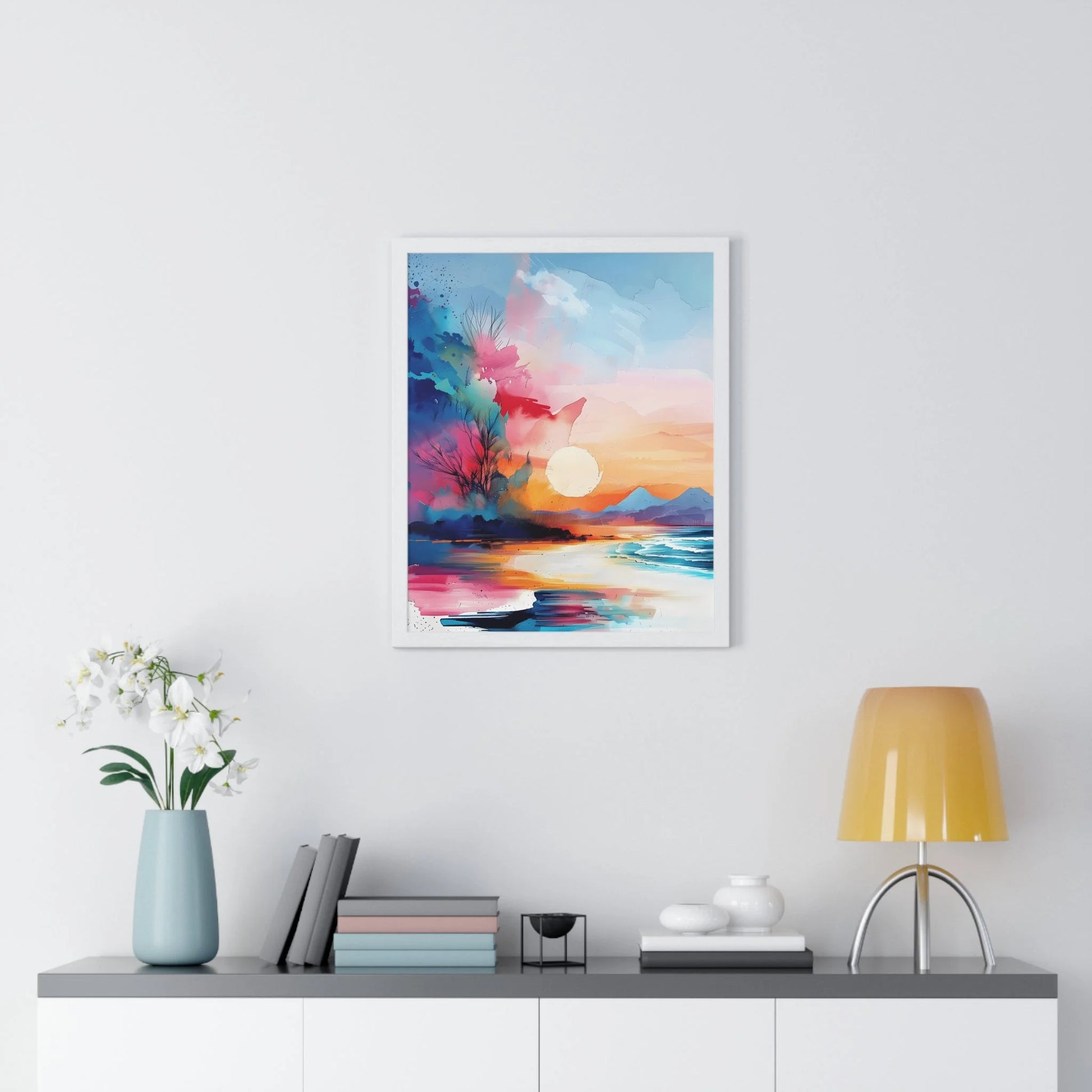 Buy The Best By Artsulli x Color Printify - Vertical Framed Poster - 2025