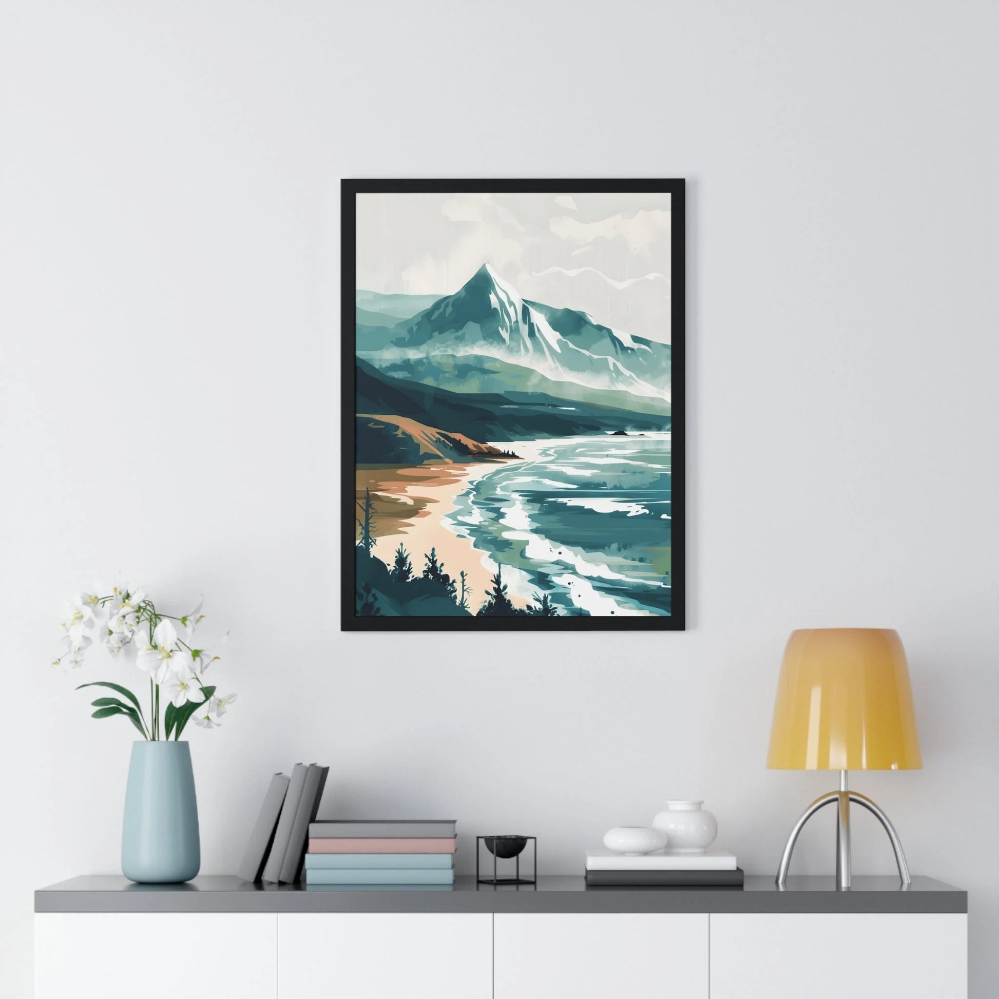 Buy The Best By Artsulli x Color Printify - Vertical Framed Poster - 2025