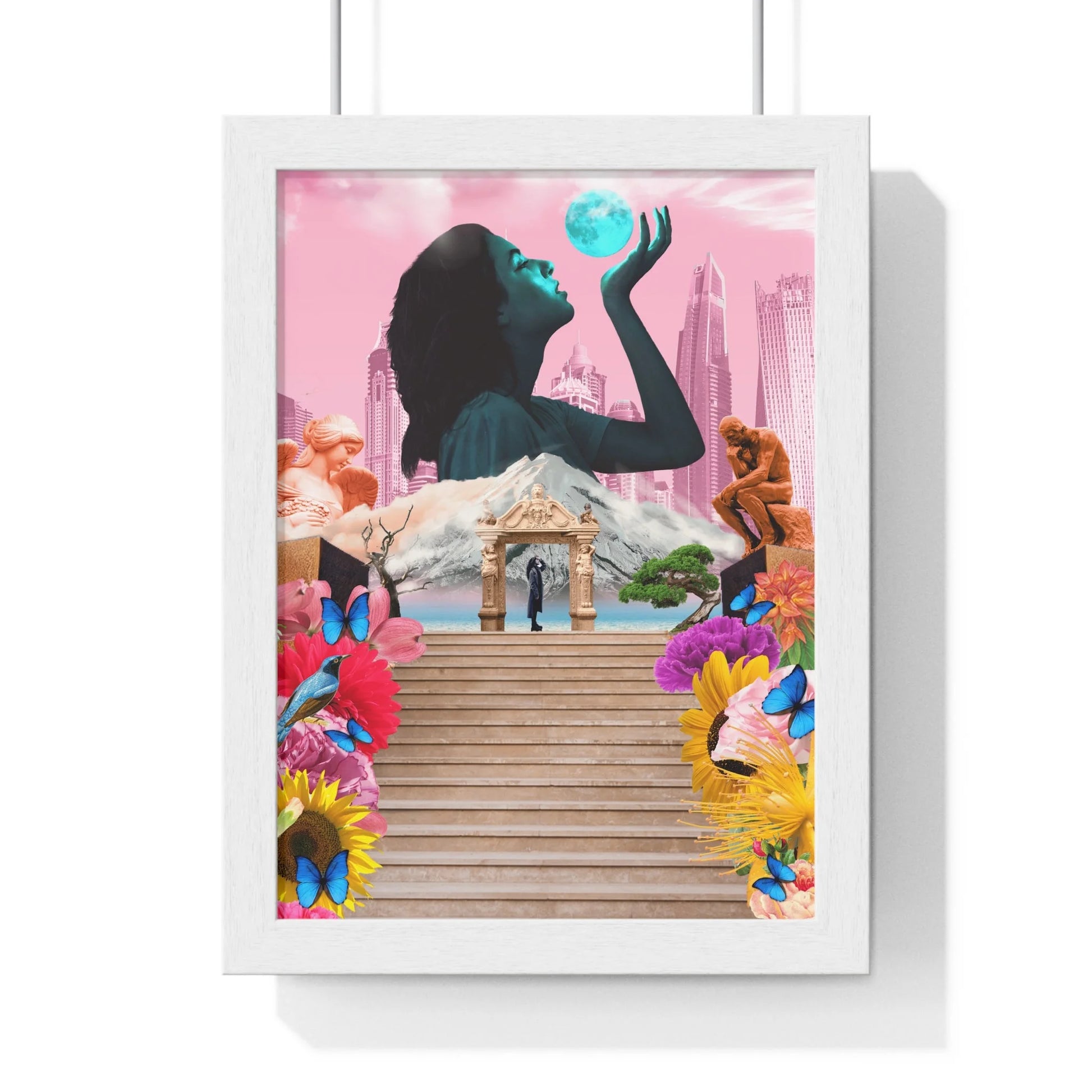 Buy The Best By Artsulli x Color Printify - Vertical Framed Poster - 2025