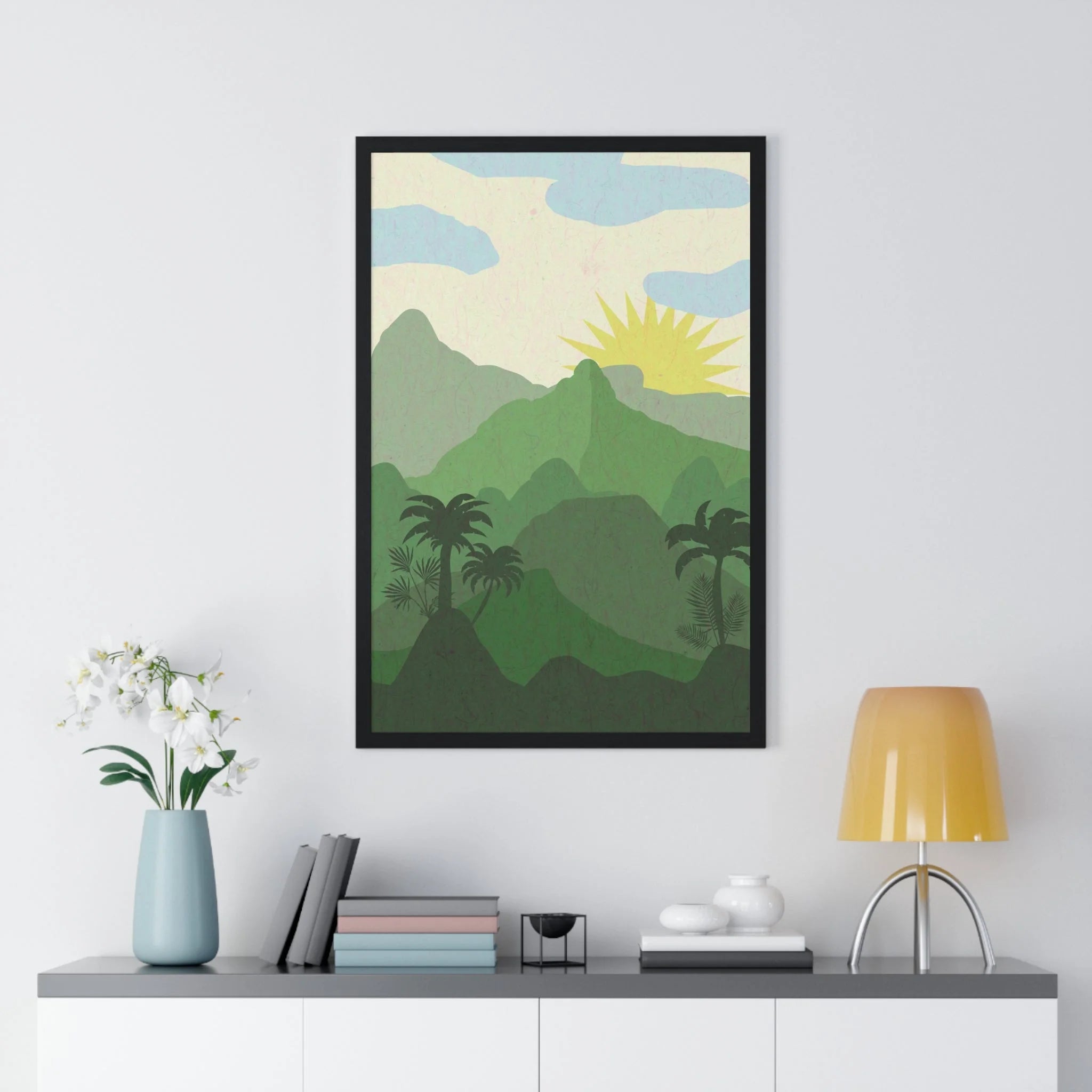 Buy The Best By Artsulli x Color Printify - Vertical Framed Poster - 2025