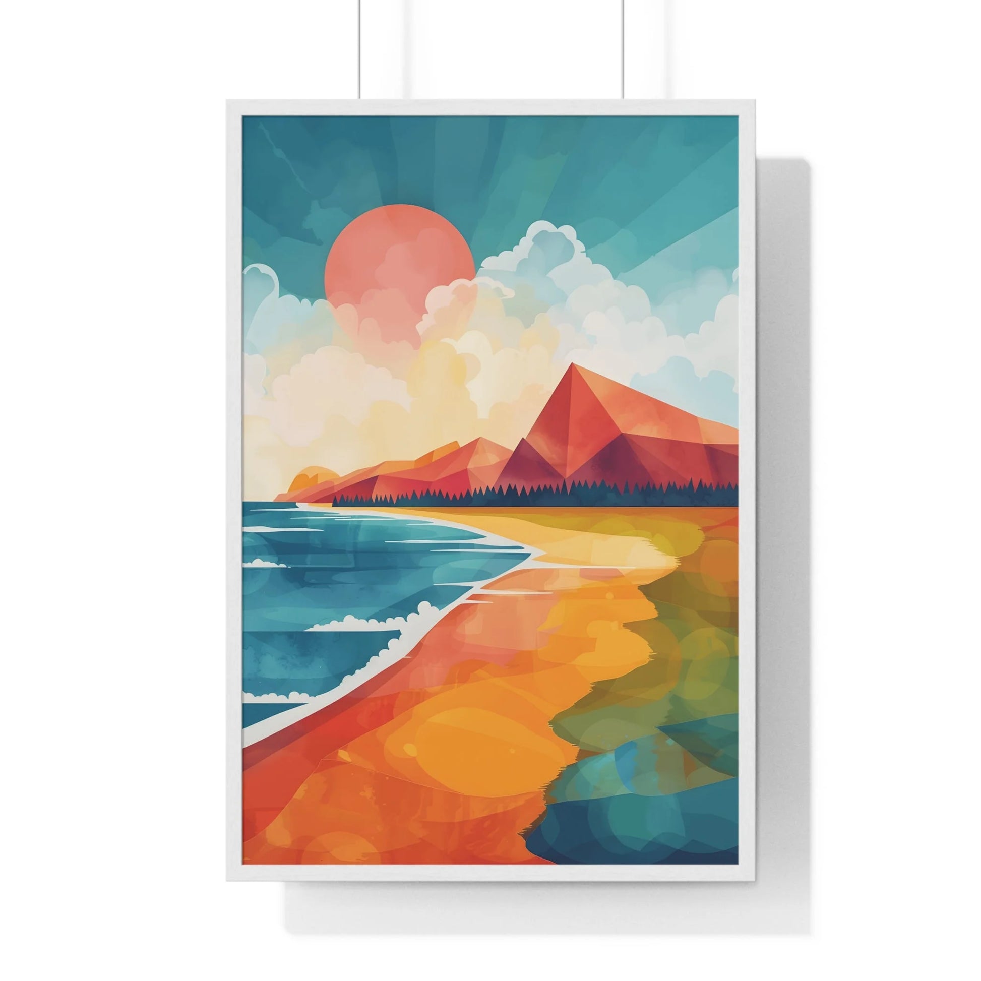 Buy The Best By Artsulli x Color Printify - Vertical Framed Poster - 2025