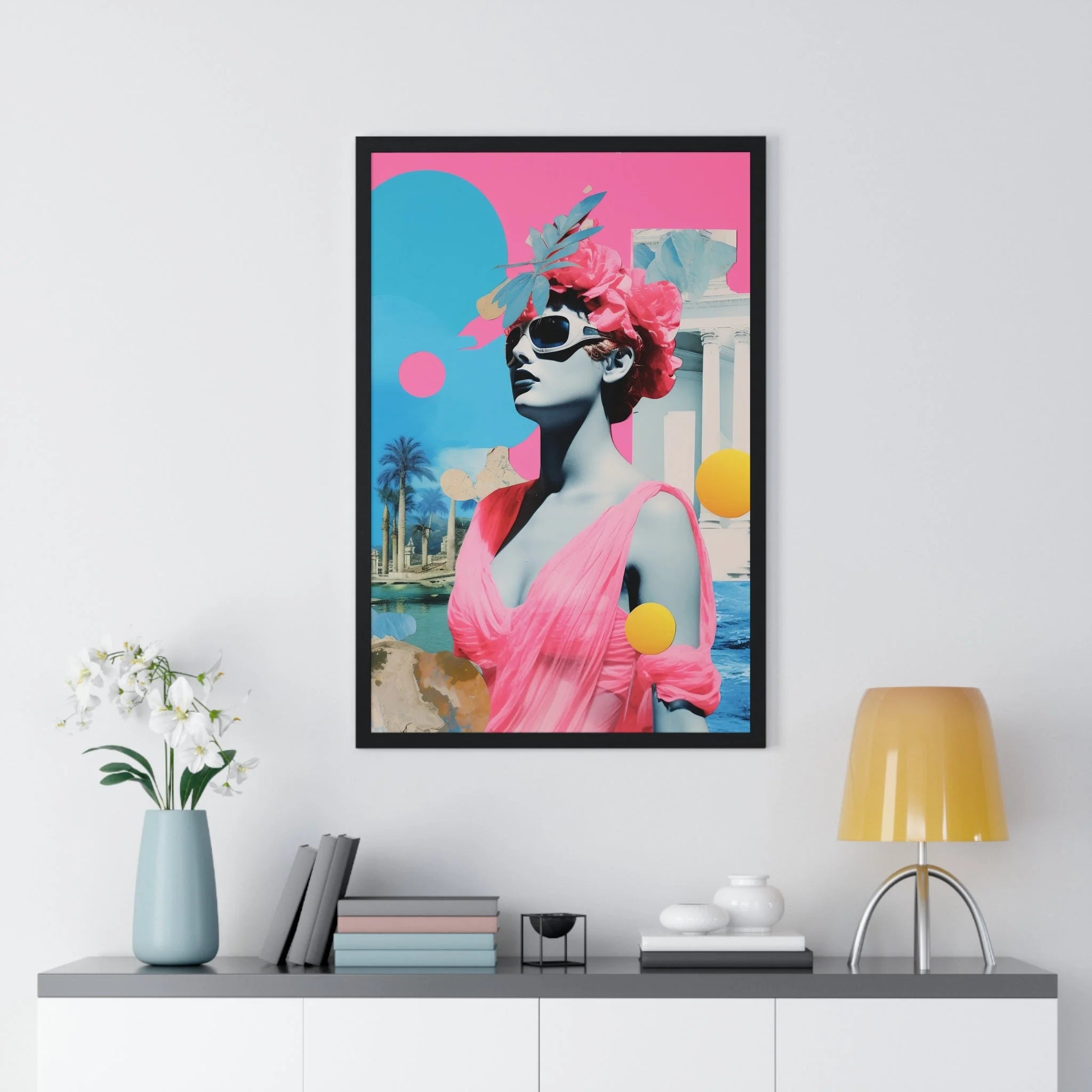 Buy The Best By Artsulli x Color Printify - Vertical Framed Poster - 2025