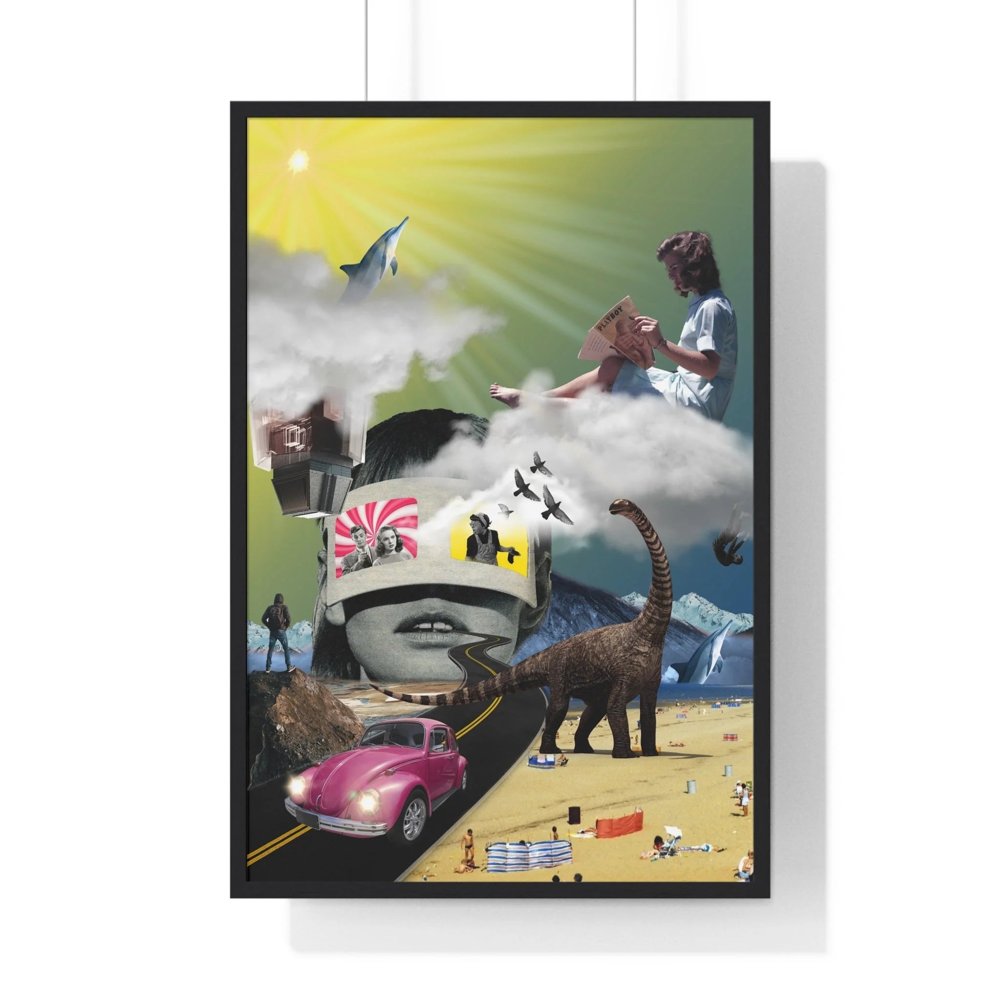 Buy The Best By Artsulli x Color Printify - Vertical Framed Poster - 2025