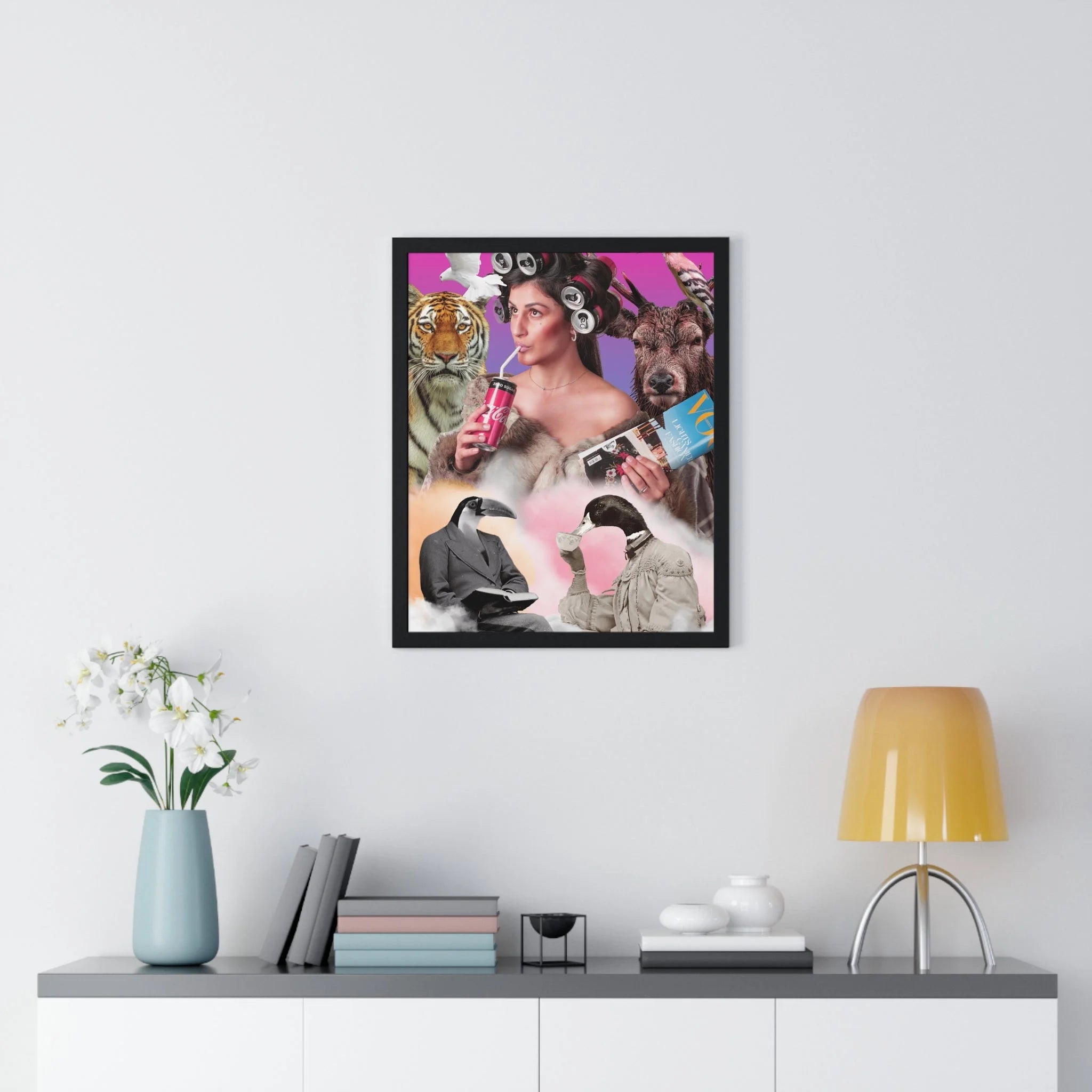 Buy The Best By Artsulli x Color Printify - Vertical Framed Poster - 2025