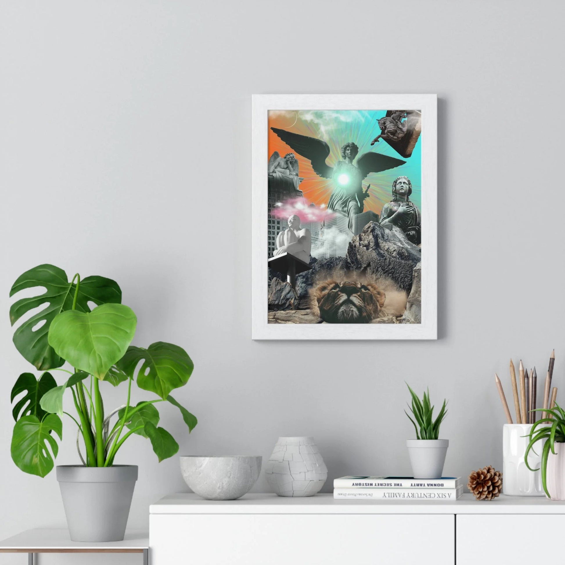 Buy The Best By Artsulli x Color Printify - Vertical Framed Poster - 2025