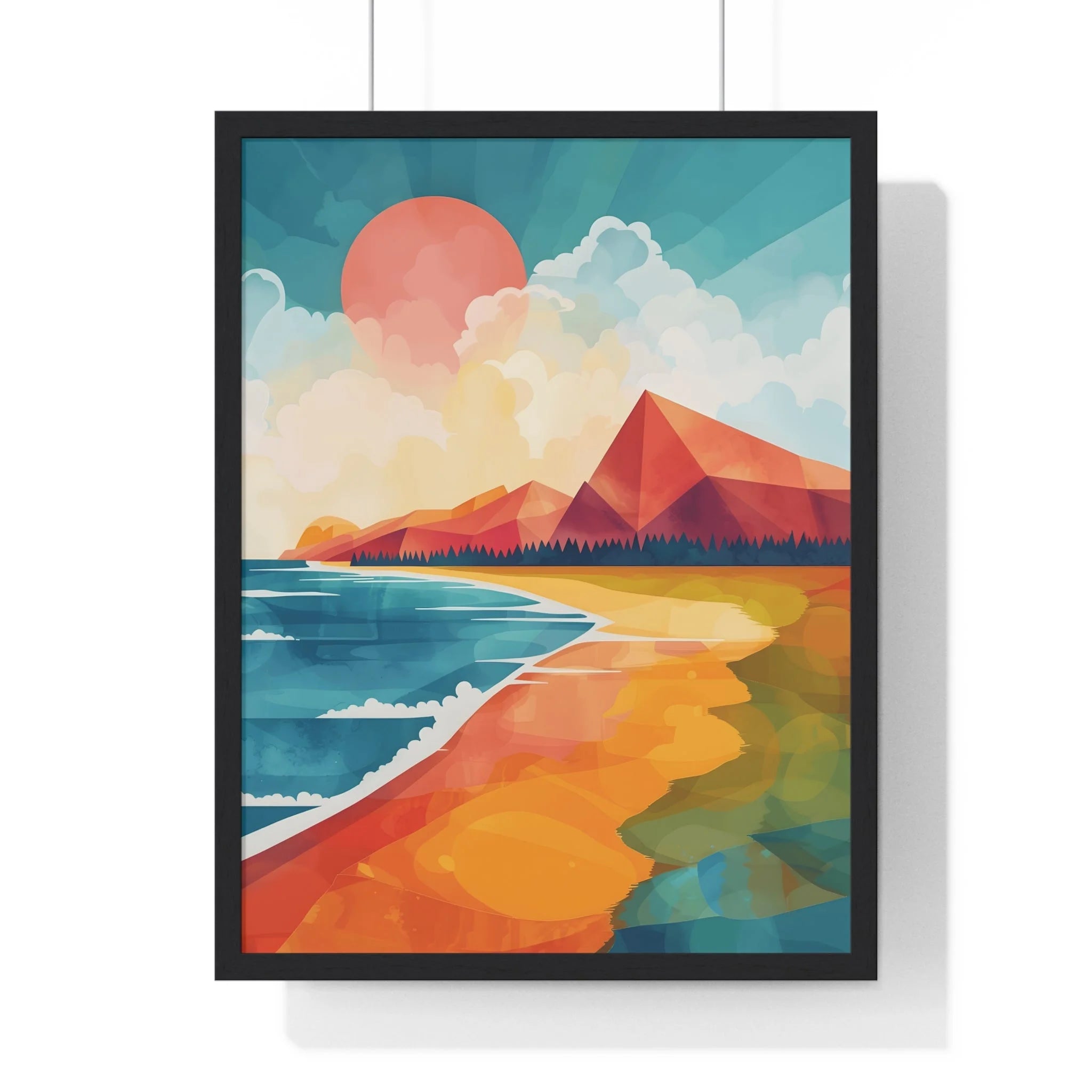 Buy The Best By Artsulli x Color Printify - Vertical Framed Poster - 2025