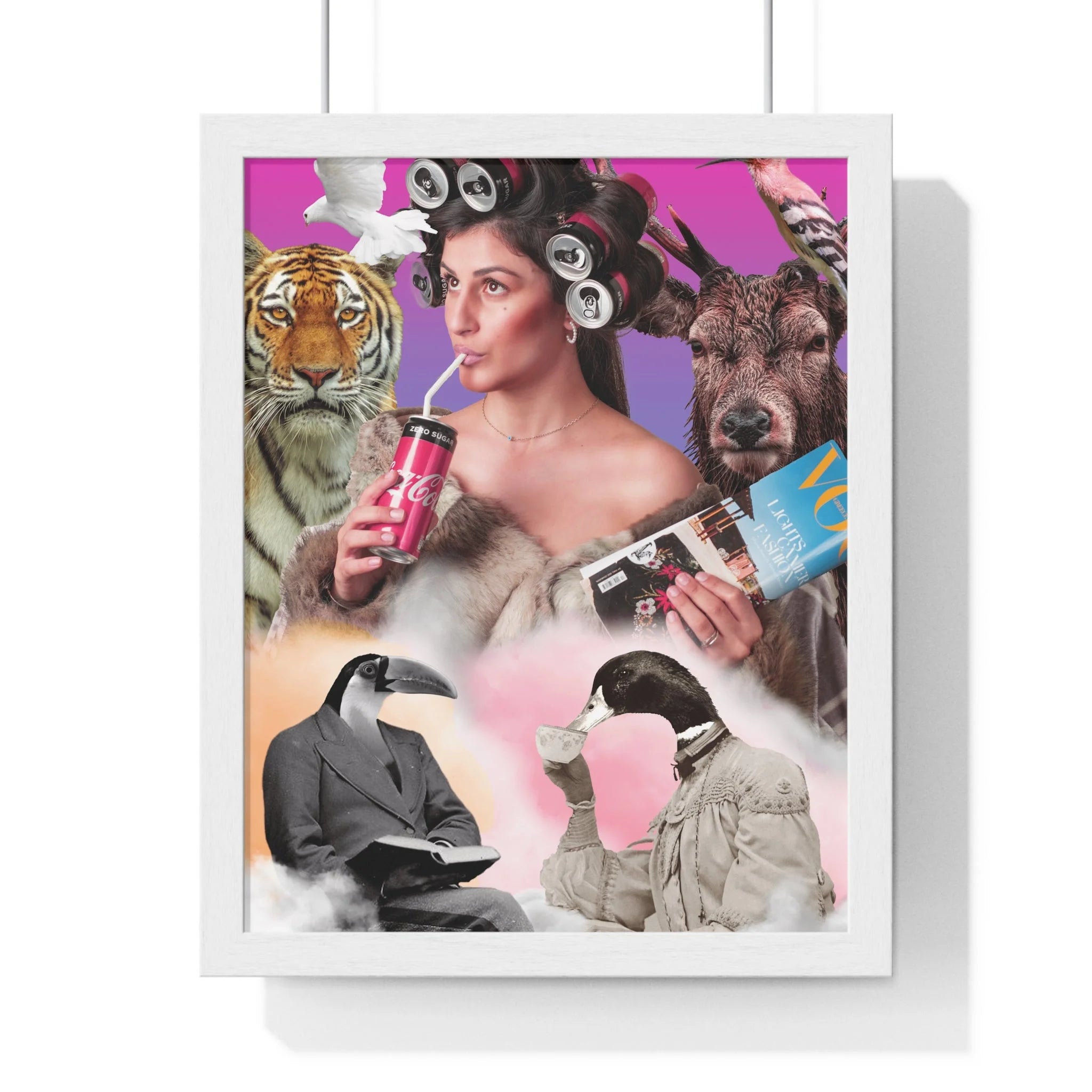 Buy The Best By Artsulli x Color Printify - Vertical Framed Poster - 2025