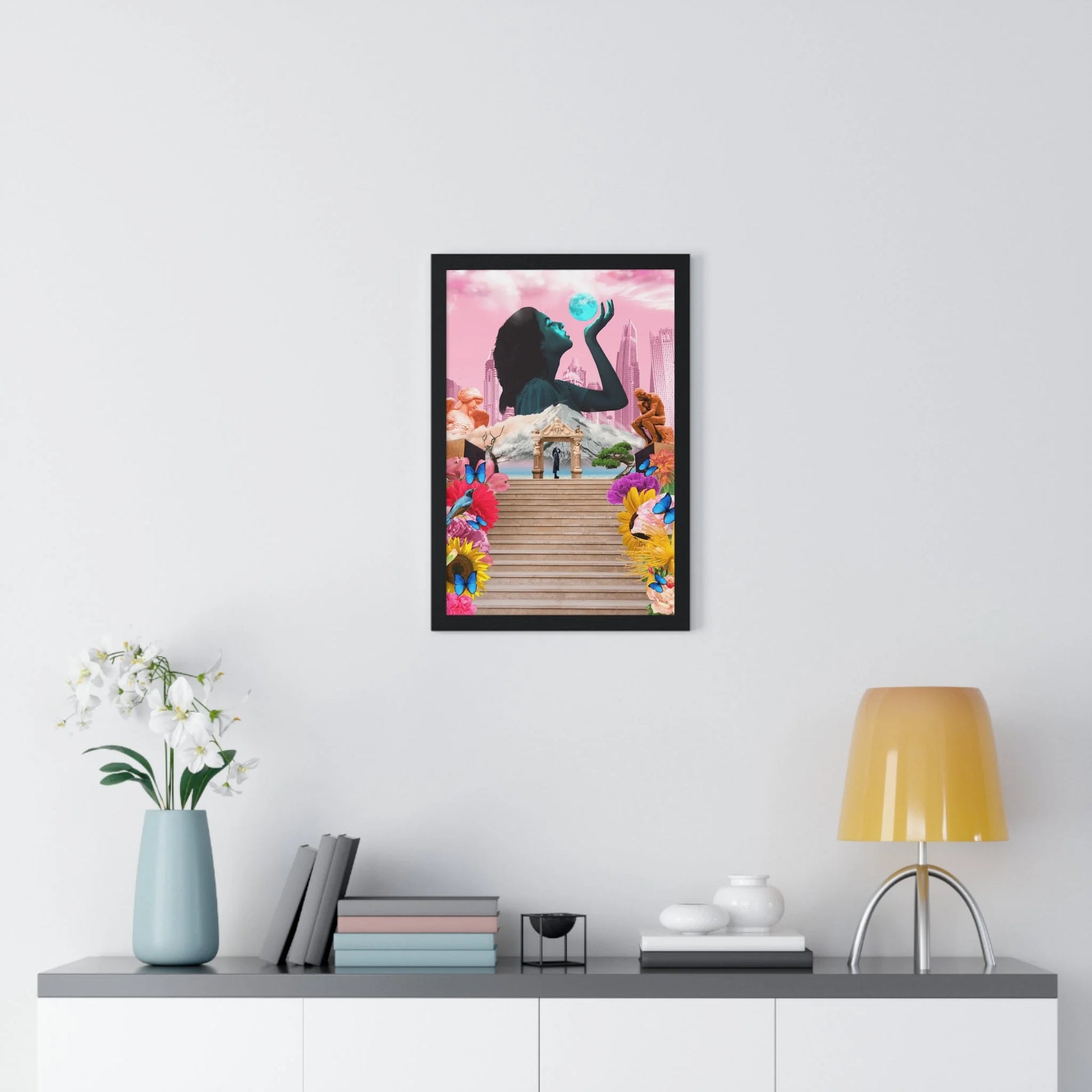Buy The Best By Artsulli x Color Printify - Vertical Framed Poster - 2025