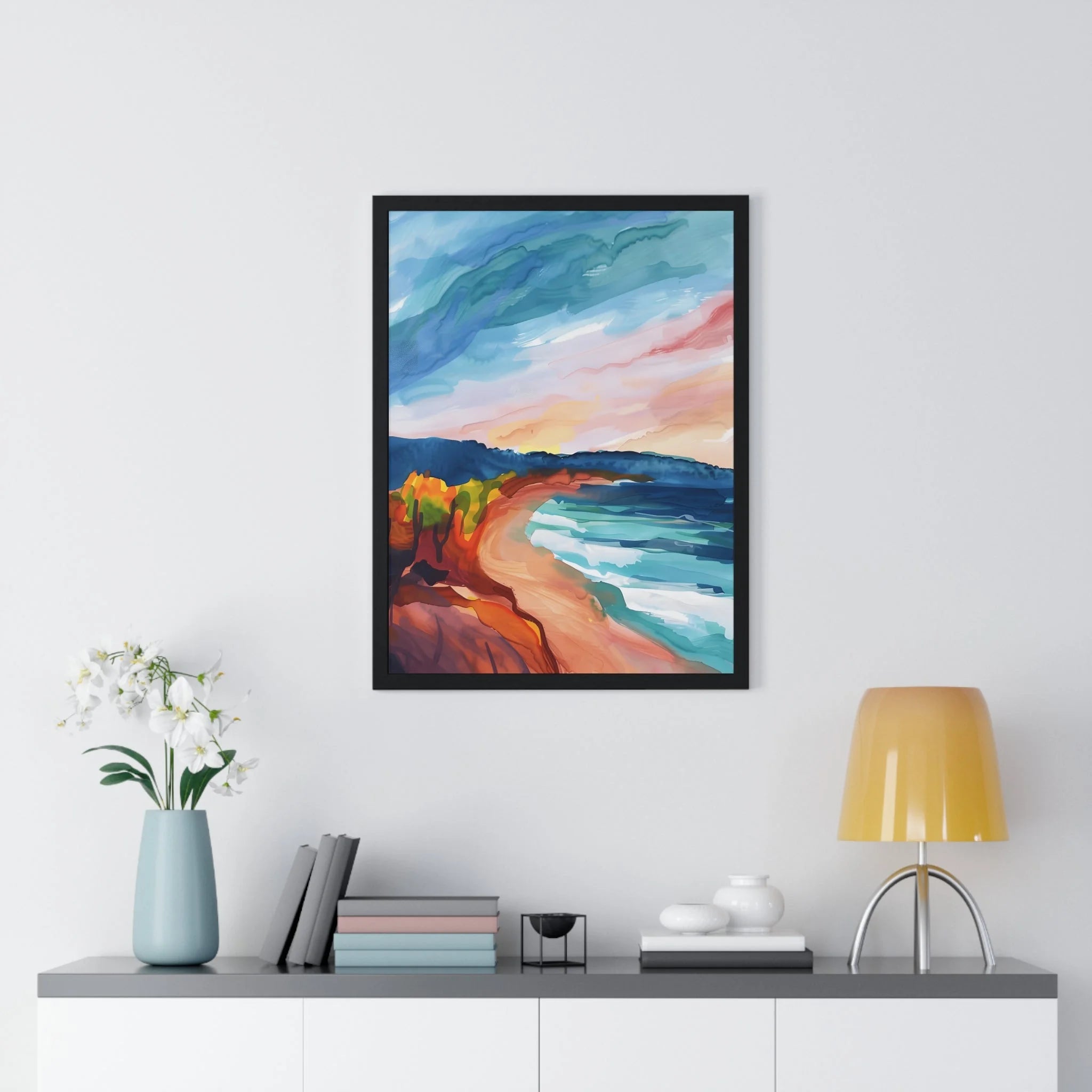Buy The Best By Artsulli x Color Printify - Vertical Framed Poster - 2025