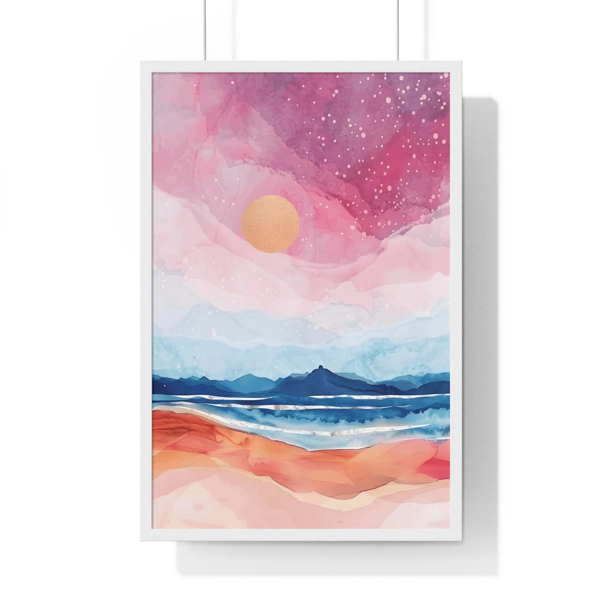 Buy The Best By Artsulli x Color Printify - Vertical Framed Poster - 2025