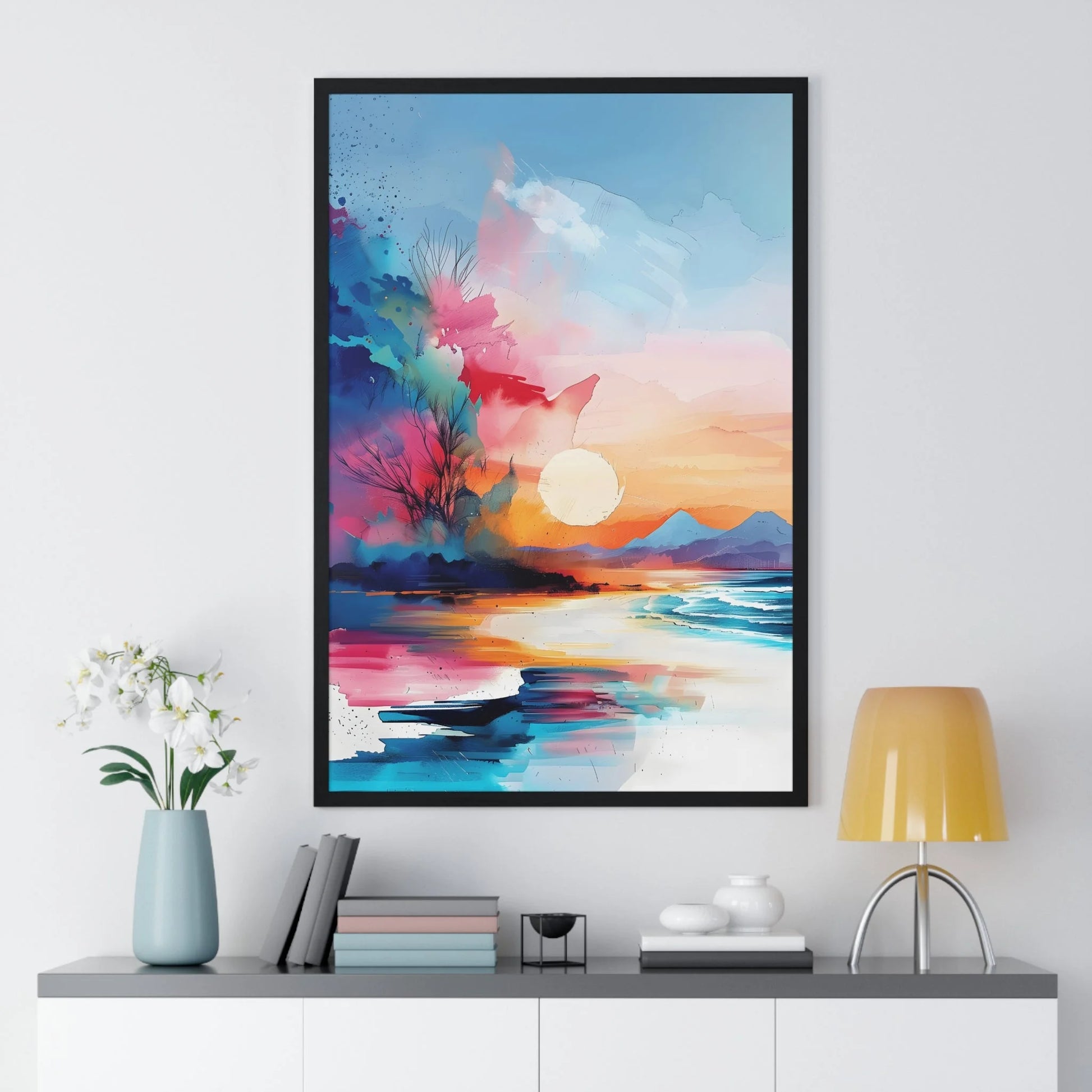 Buy The Best By Artsulli x Color Printify - Vertical Framed Poster - 2025