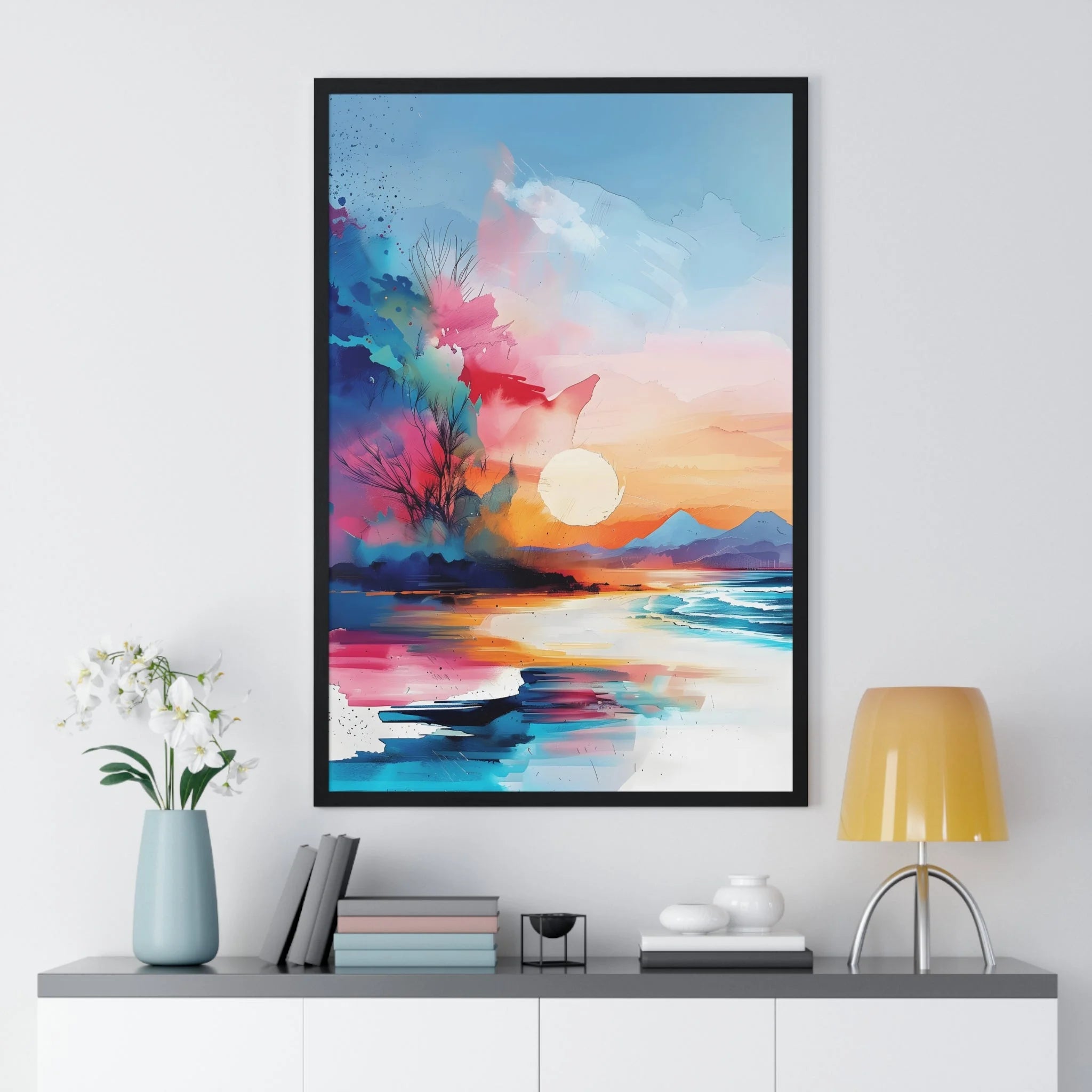 Buy The Best By Artsulli x Color Printify - Vertical Framed Poster - 2025