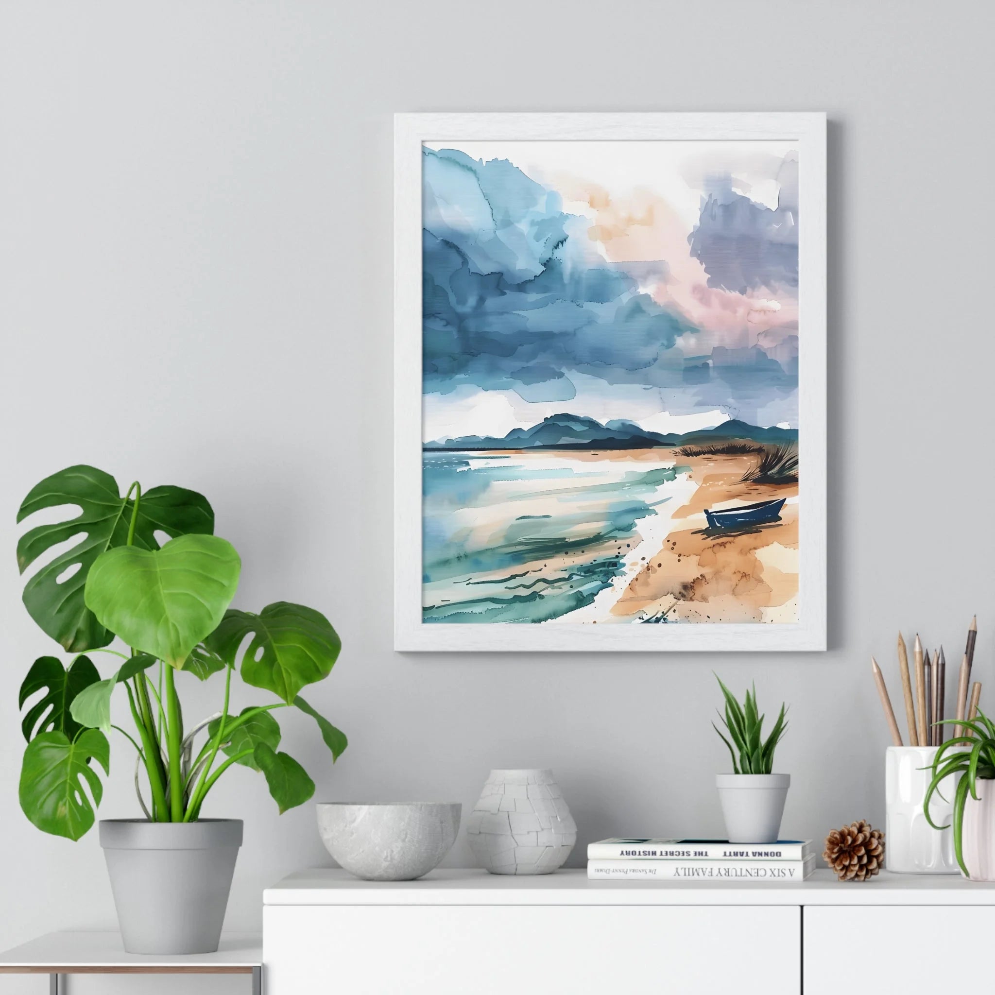 Buy The Best By Artsulli x Color Printify - Vertical Framed Poster - 2025