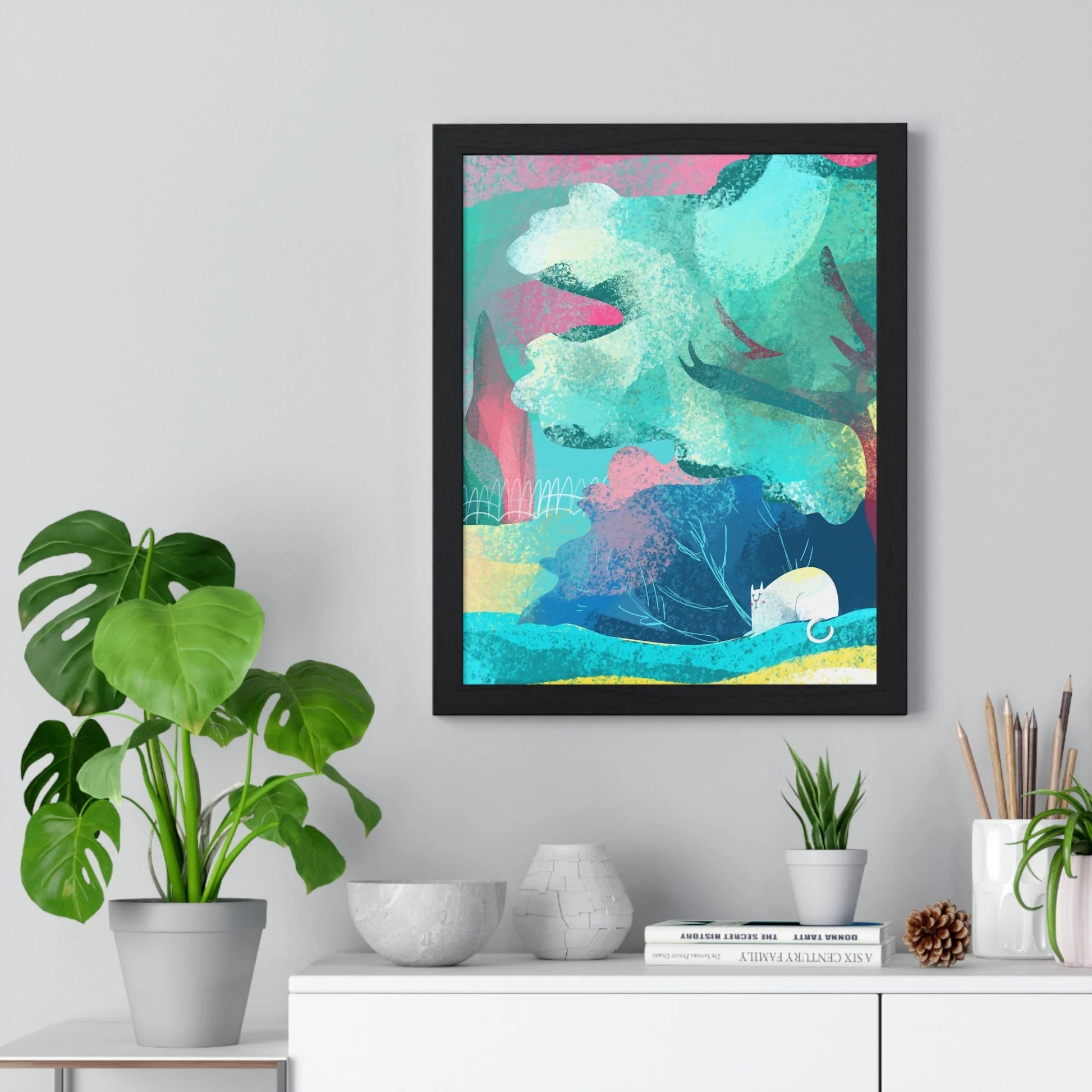 Buy The Best By Artsulli x Color Printify - Vertical Framed Poster - 2025