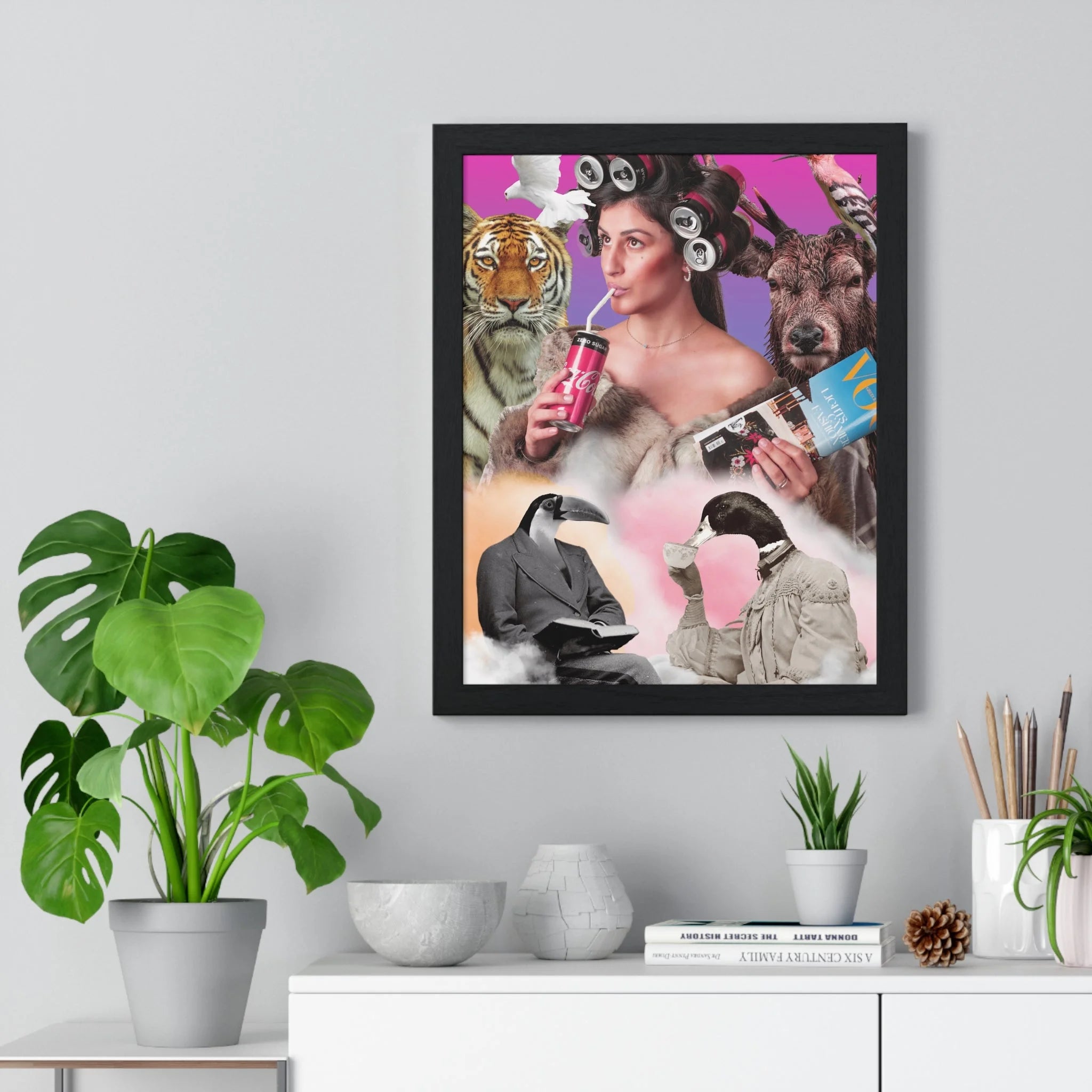 Buy The Best By Artsulli x Color Printify - Vertical Framed Poster - 2025