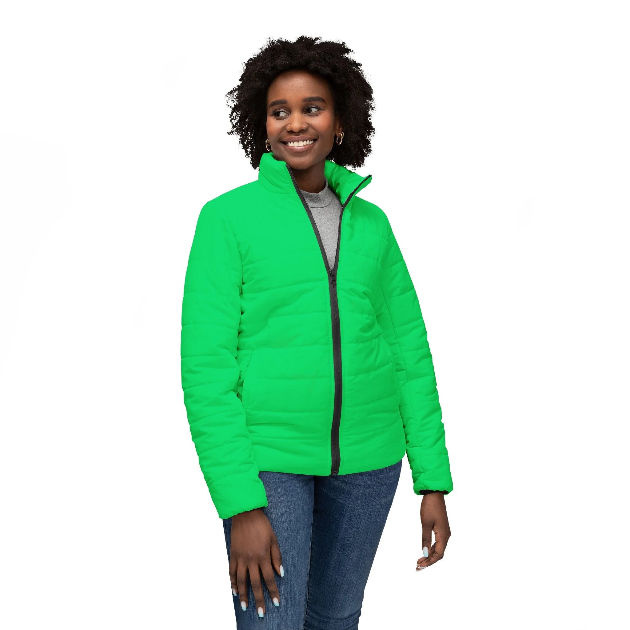 Buy The Best By Artsulli x Color Printify - Women’s Puffer Jacket (AOP) - 2025