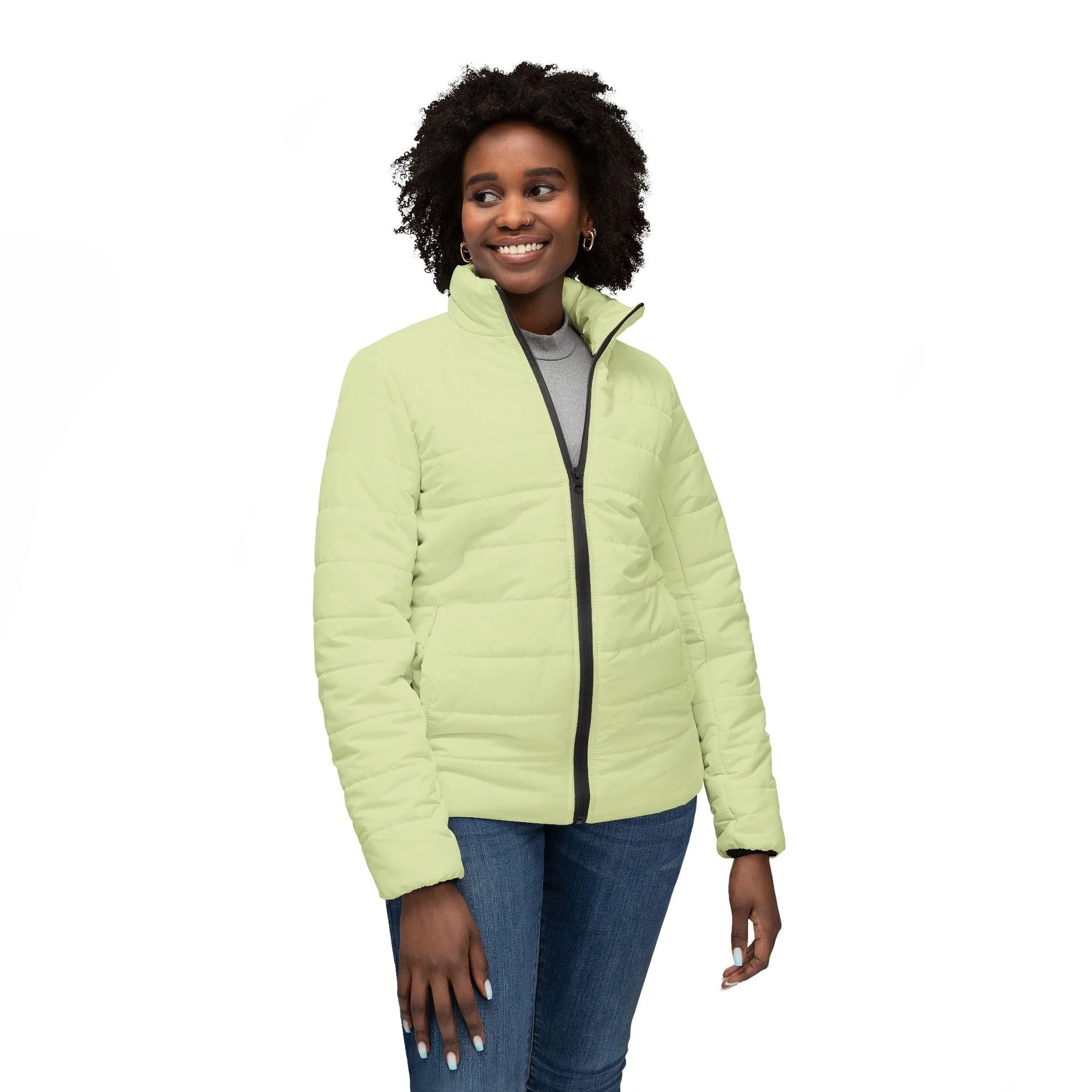 Buy The Best By Artsulli x Color Printify - Women’s Puffer Jacket (AOP) - 2025