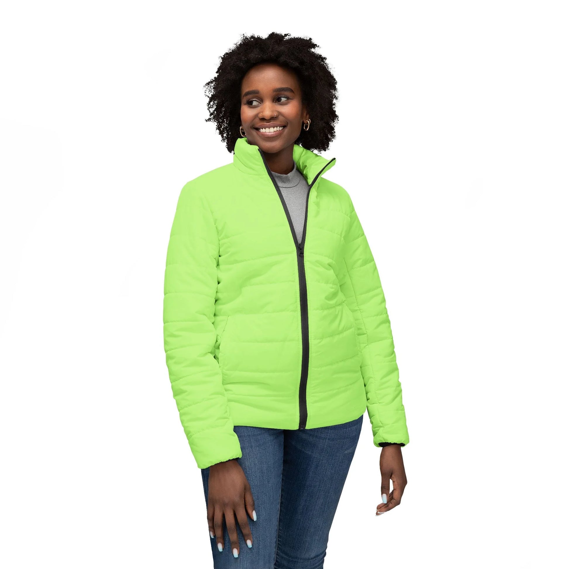 Buy The Best By Artsulli x Color Printify - Women’s Puffer Jacket (AOP) - 2025