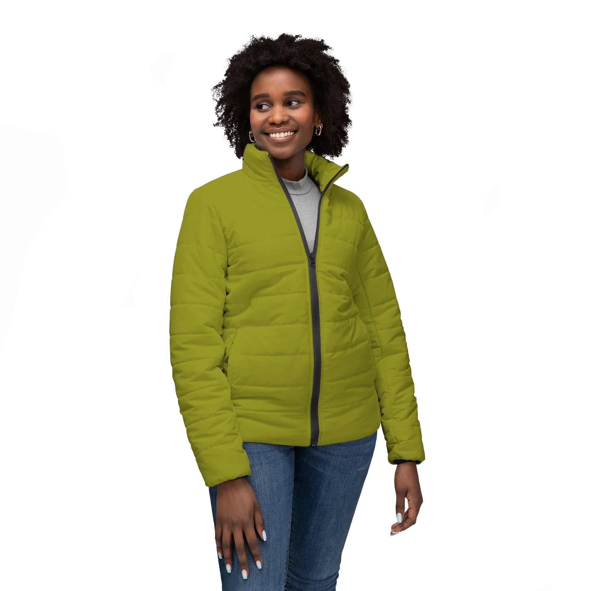 Buy The Best By Artsulli x Color Printify - Women’s Puffer Jacket (AOP) - 2025