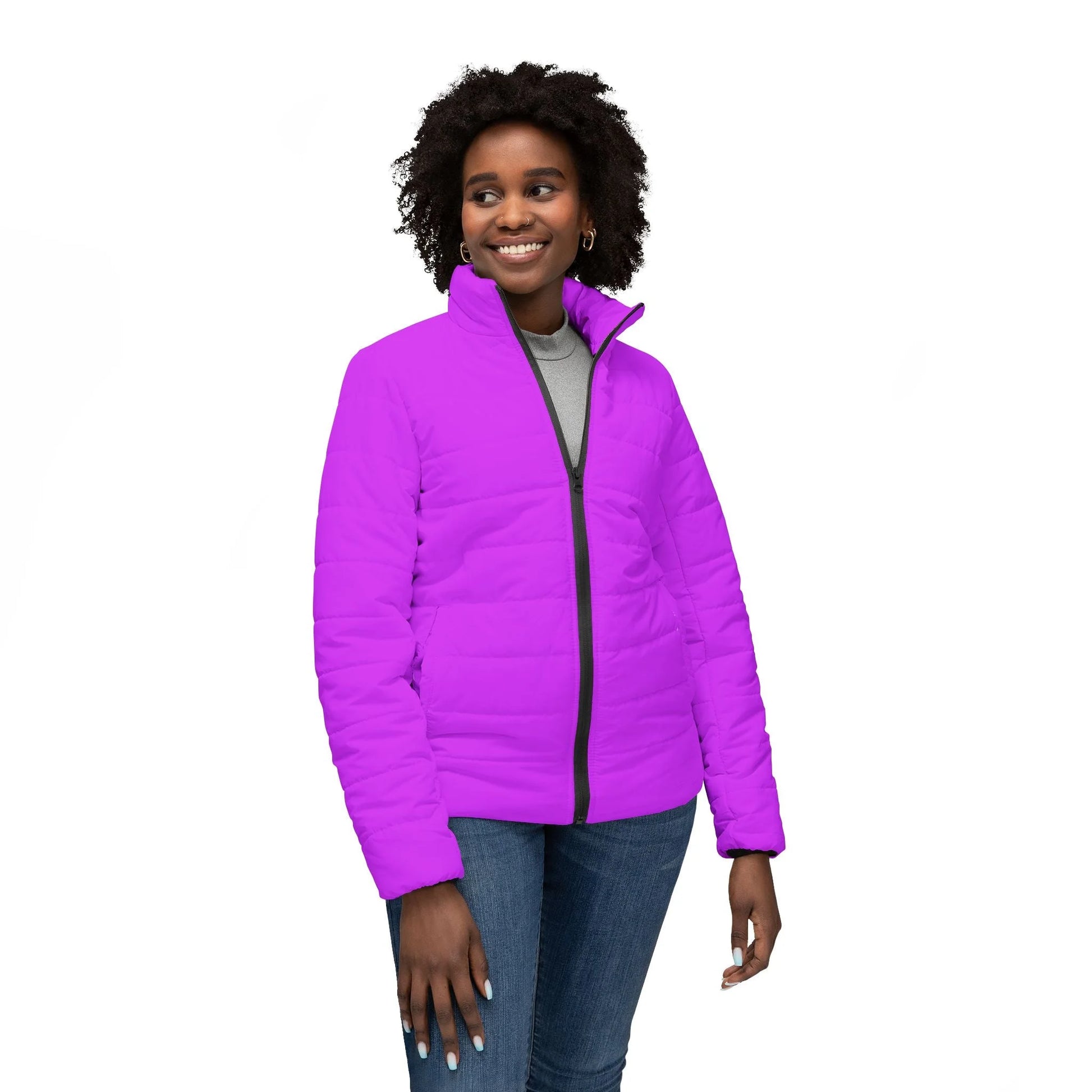 Buy The Best By Artsulli x Color Printify - Women’s Puffer Jacket (AOP) - 2025