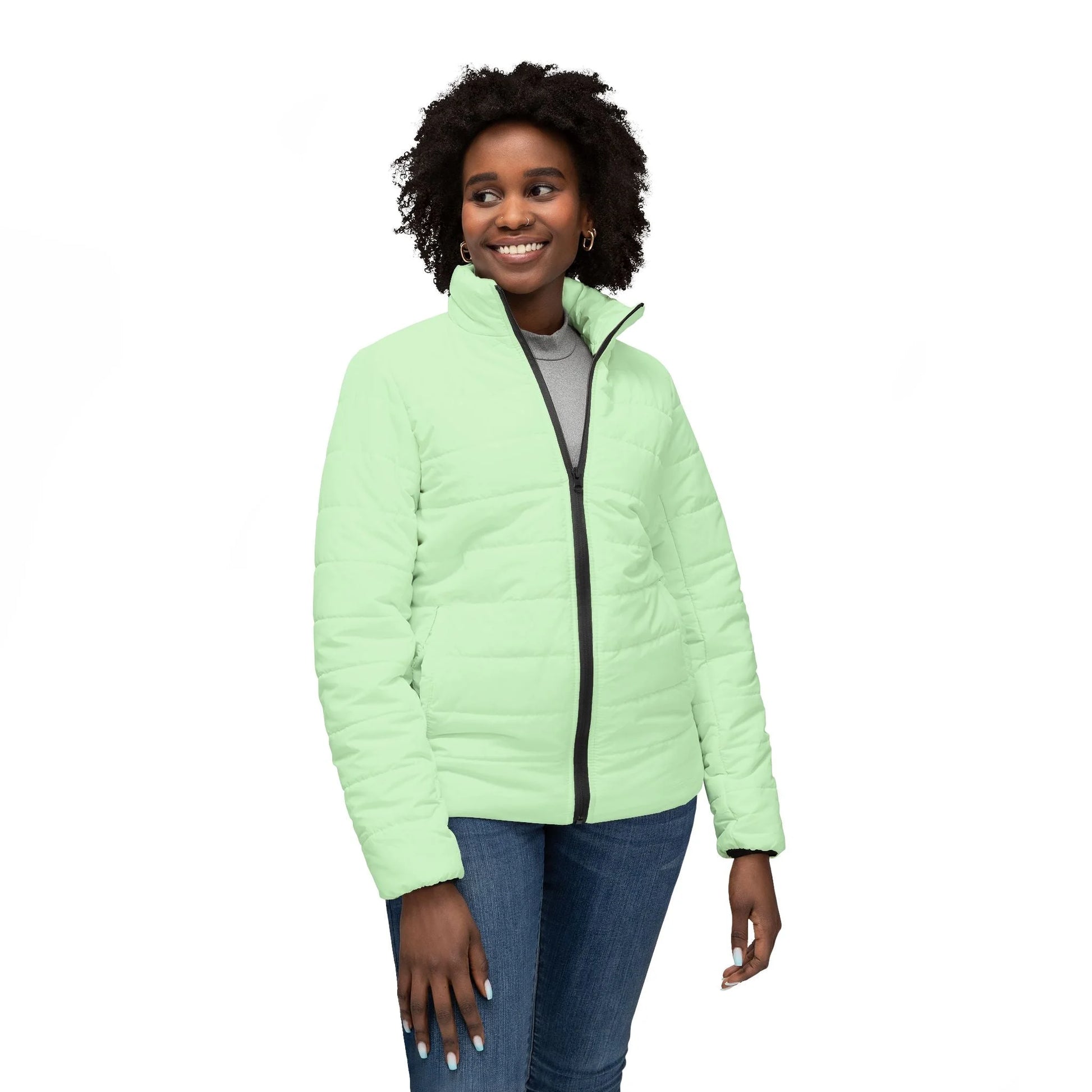 Buy The Best By Artsulli x Color Printify - Women’s Puffer Jacket (AOP) - 2025