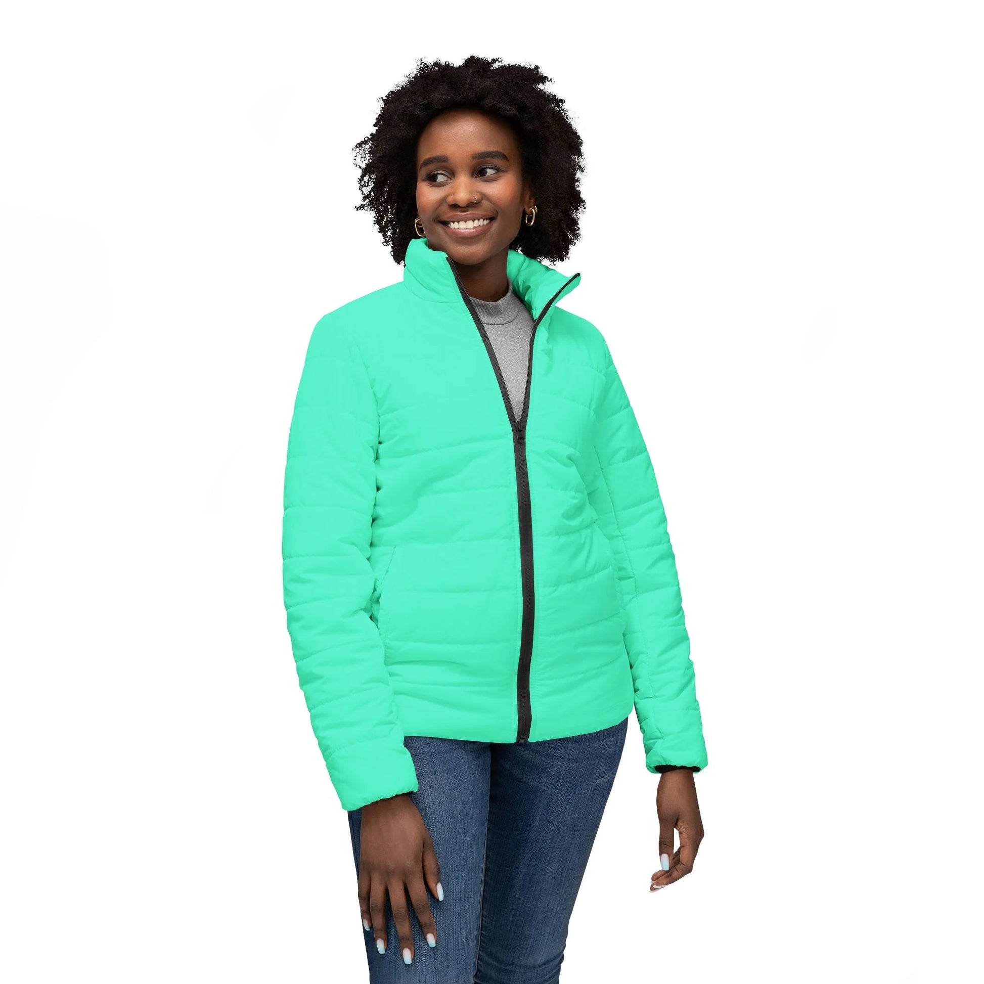 Buy The Best By Artsulli x Color Printify - Women’s Puffer Jacket (AOP) - 2025