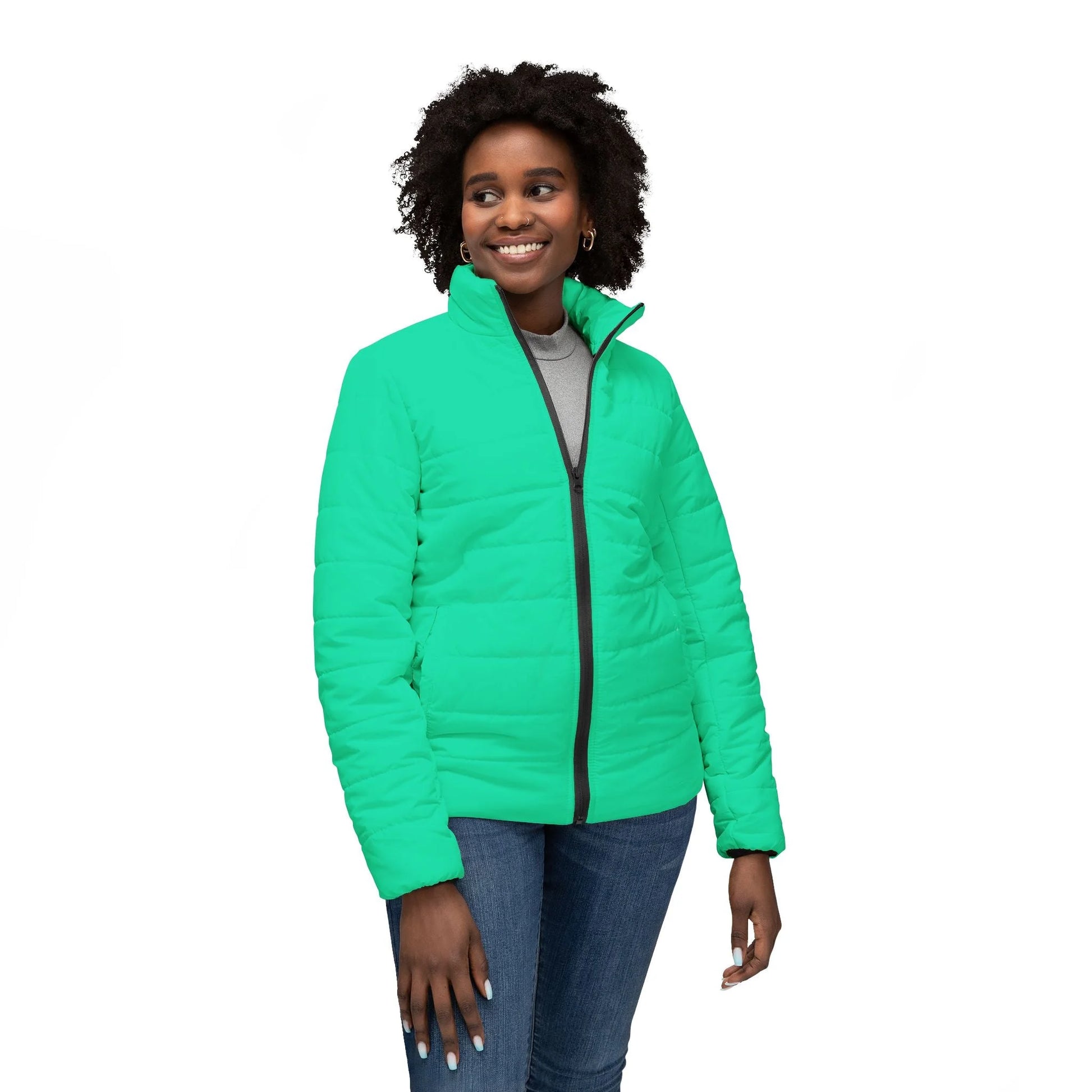 Buy The Best By Artsulli x Color Printify - Women’s Puffer Jacket (AOP) - 2025