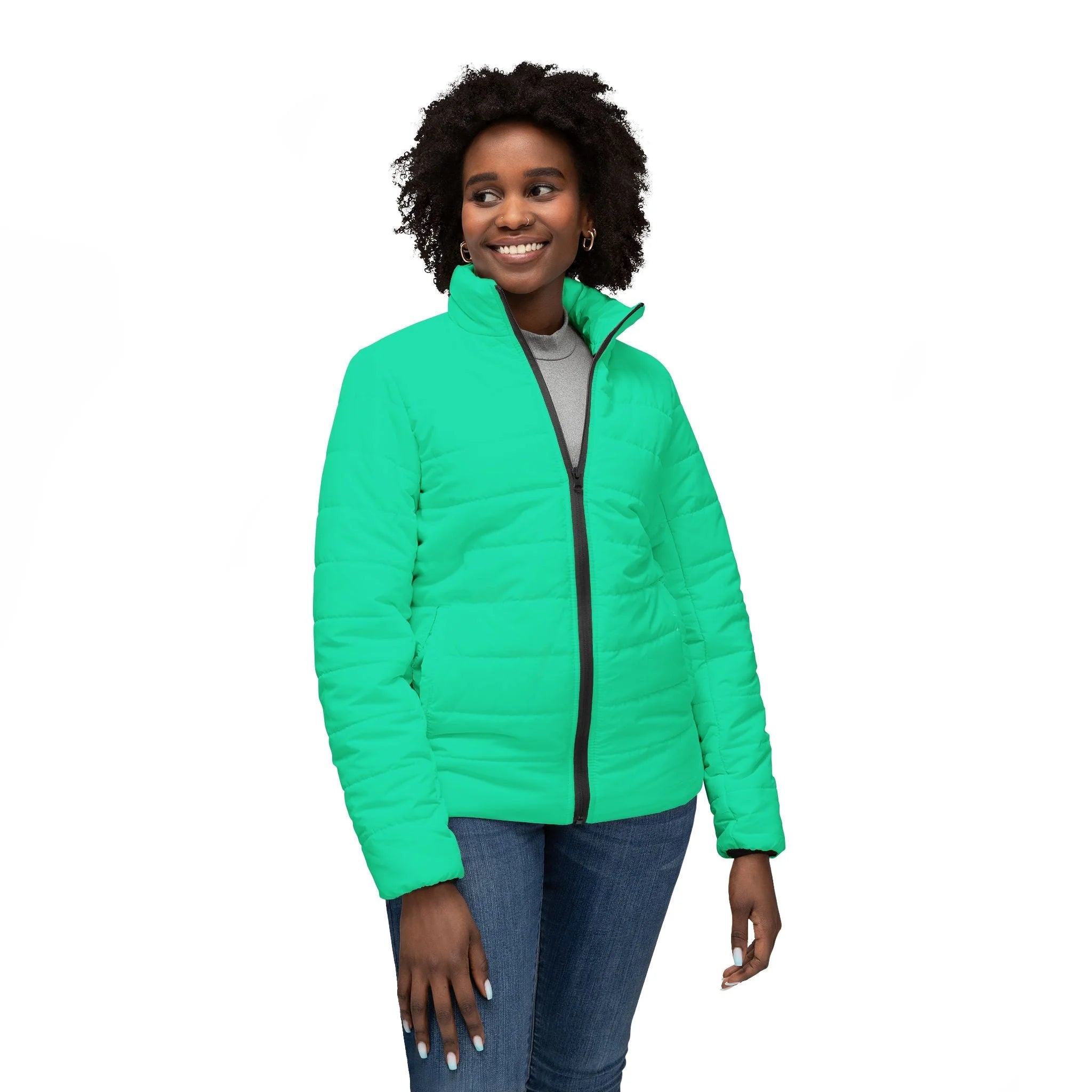 Buy The Best By Artsulli x Color Printify - Women’s Puffer Jacket (AOP) - 2025